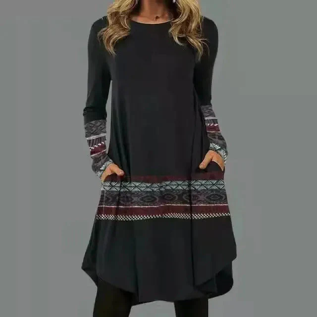 Riva Lefèvre | Robe à Manches Longues De Style Bohème