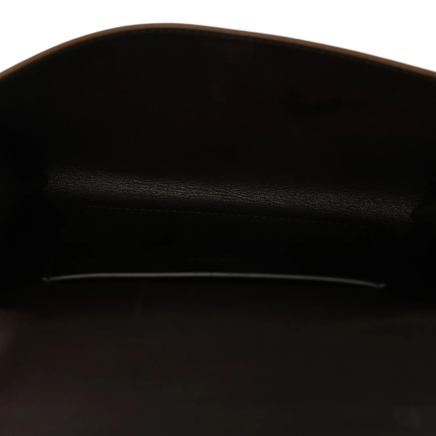 Smooth Calfskin Belt Flap Bag Incense