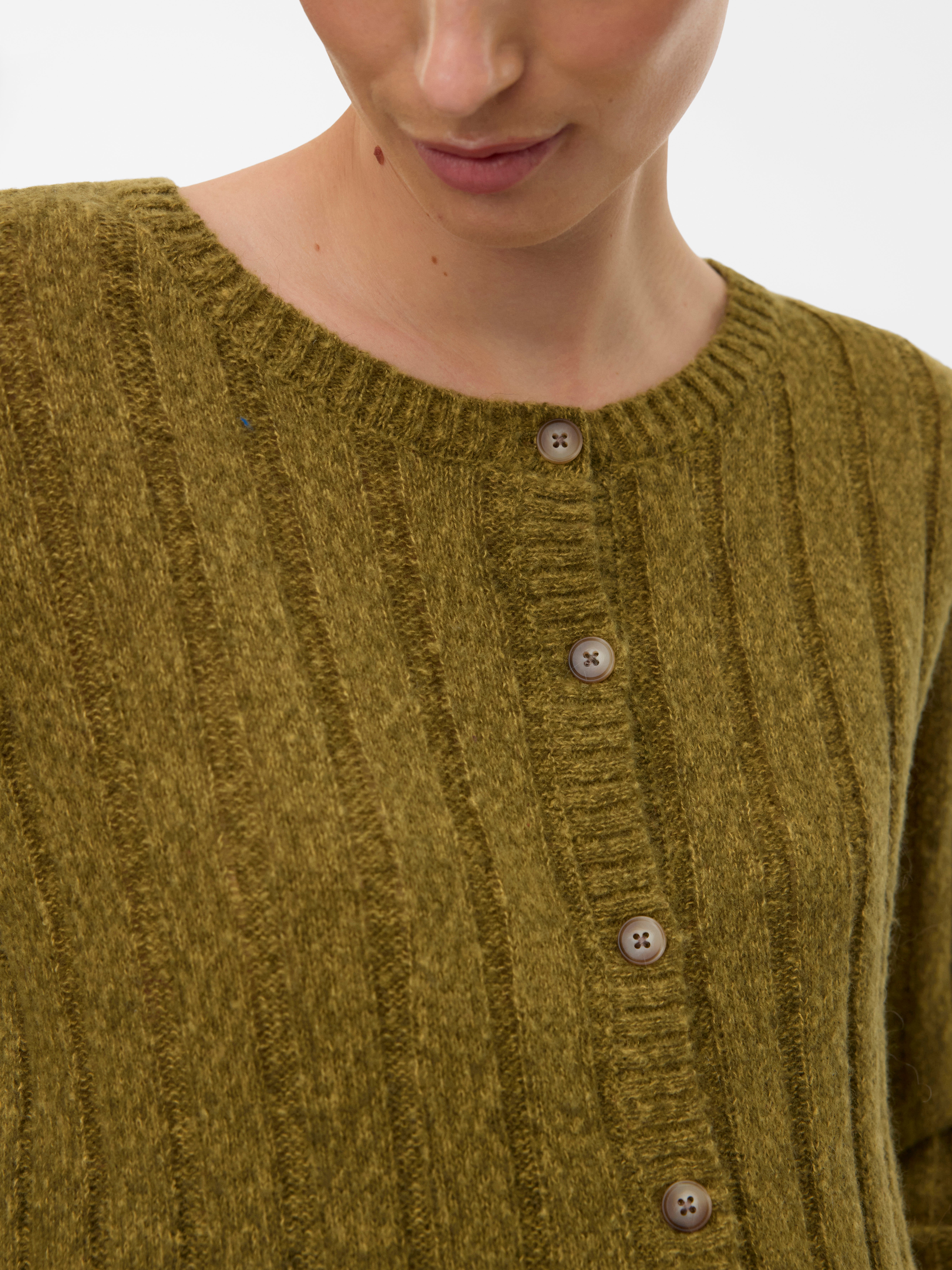 VERO MODA® Regular Fit Round Neck Knit Cardigan