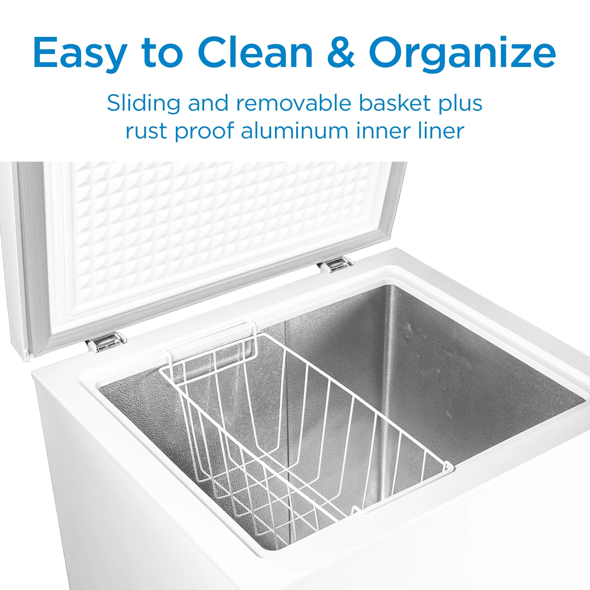 DCF035A6WM 3.5 cu. ft. Square Model Chest Freezer DOE(3.5 cu ft) - Image 8
