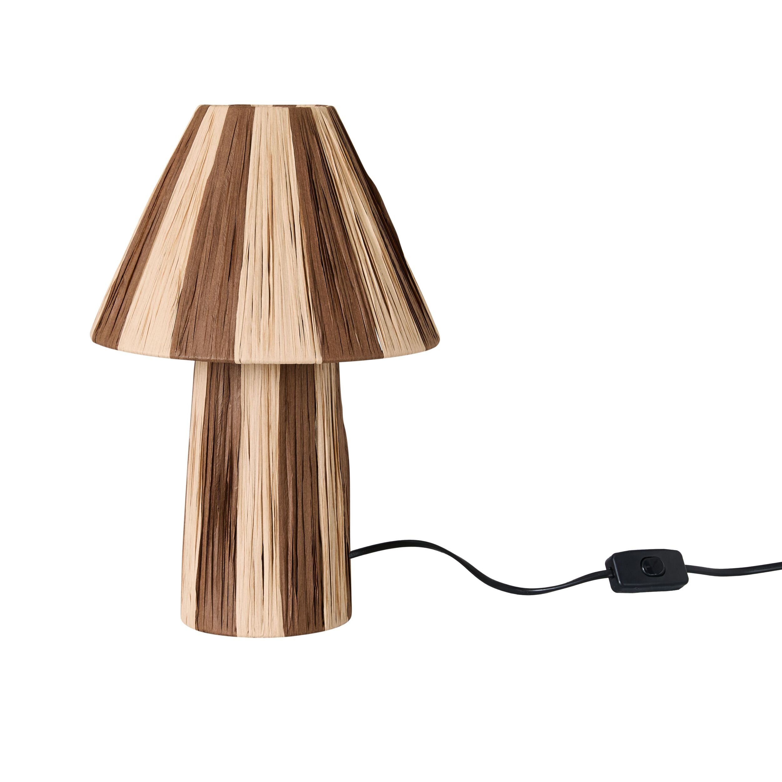 Banda Table Lamp Chocolate 35cm