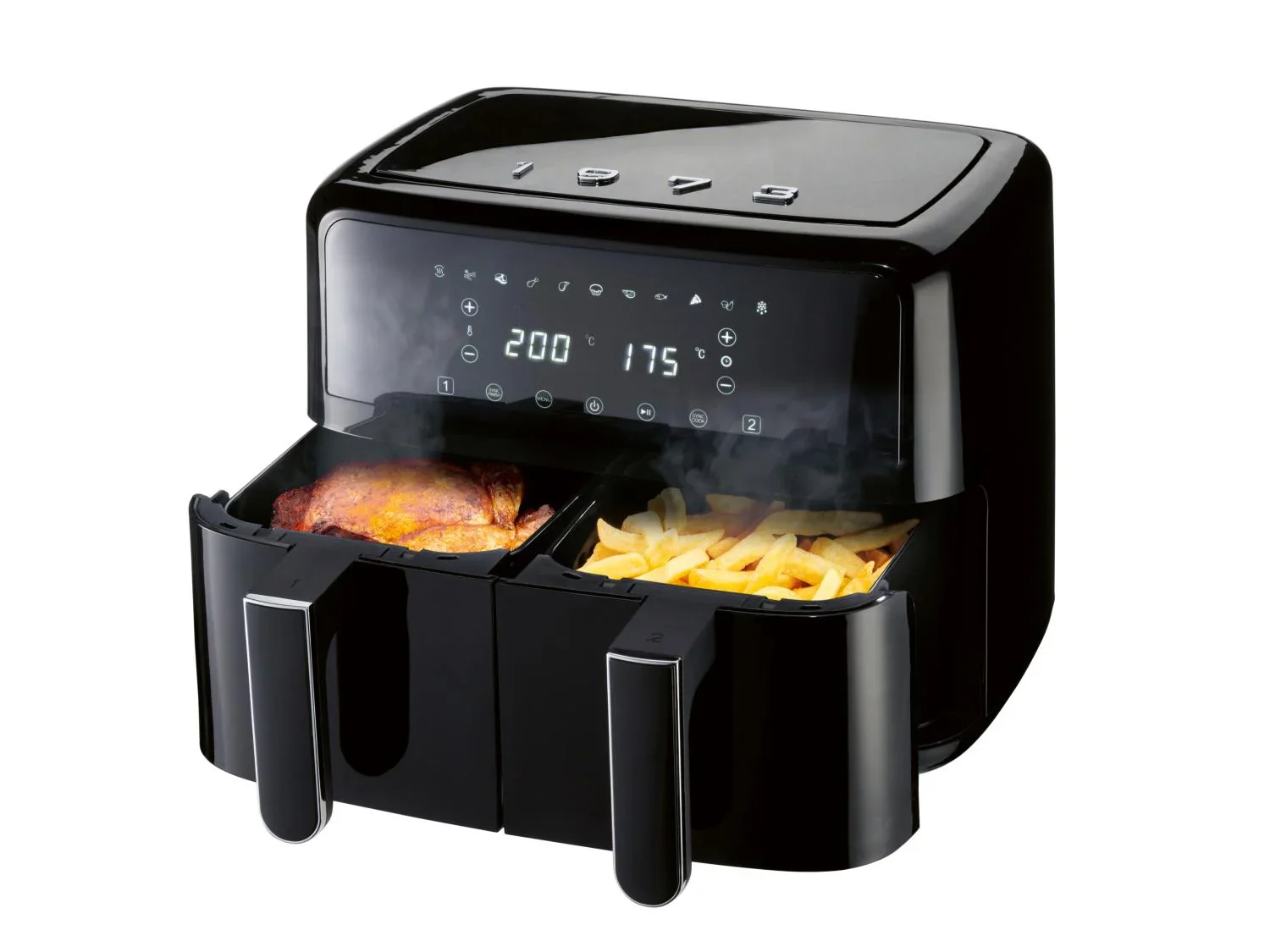 SILVERCREST Friteuse  air chaud double Retro 1973