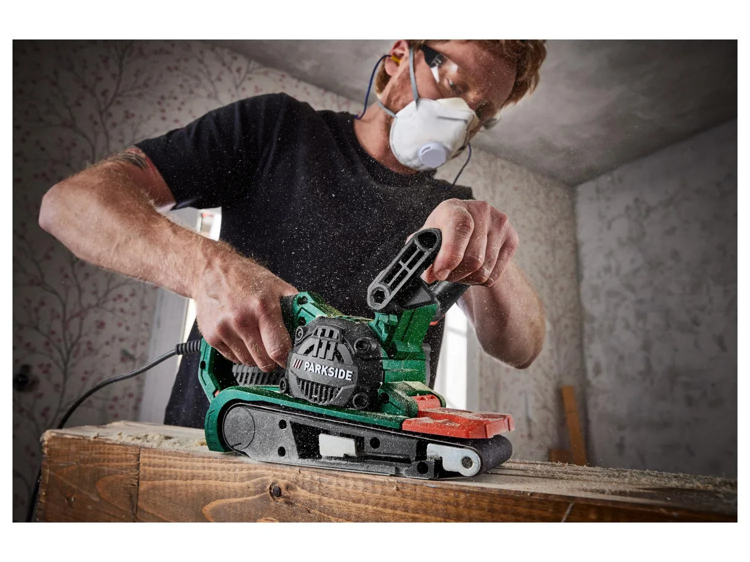 PARKSIDE Ponceuse  bande PBSD 900 A2, 900 W