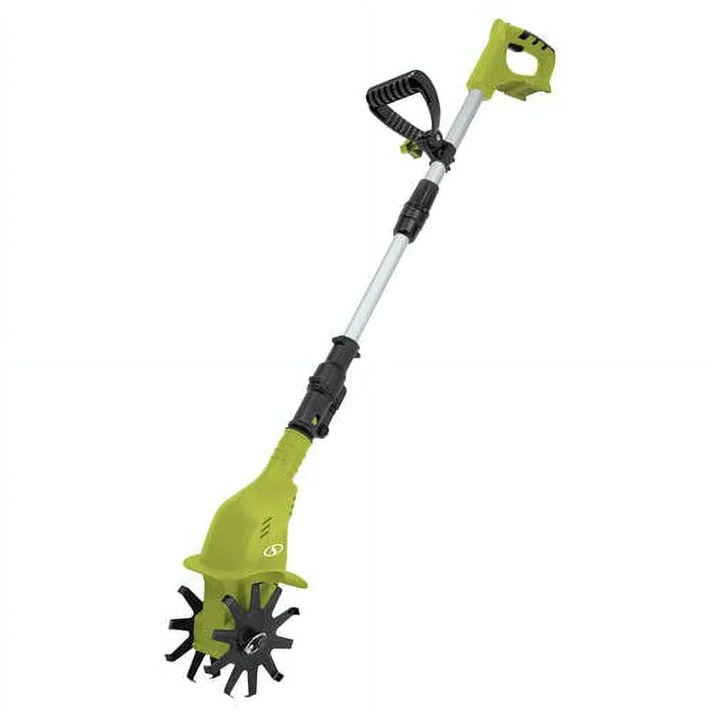 Sun Joe 24V Cordless Telescoping Garden Tiller + Cultivator, Tool only