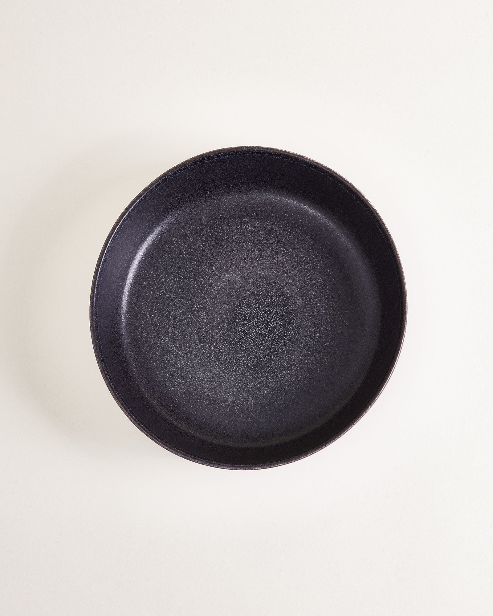TURMALINA - SMALL SERVING BOWL MODERN BLACK