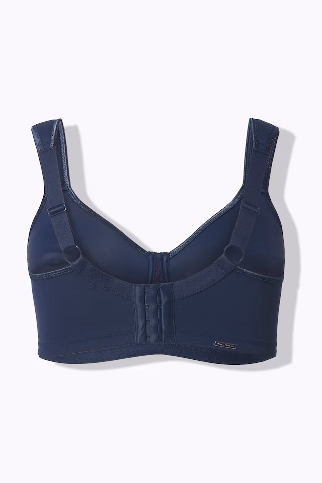 Satin Trim Wirefree Stretch Microfiber Wellness Bra