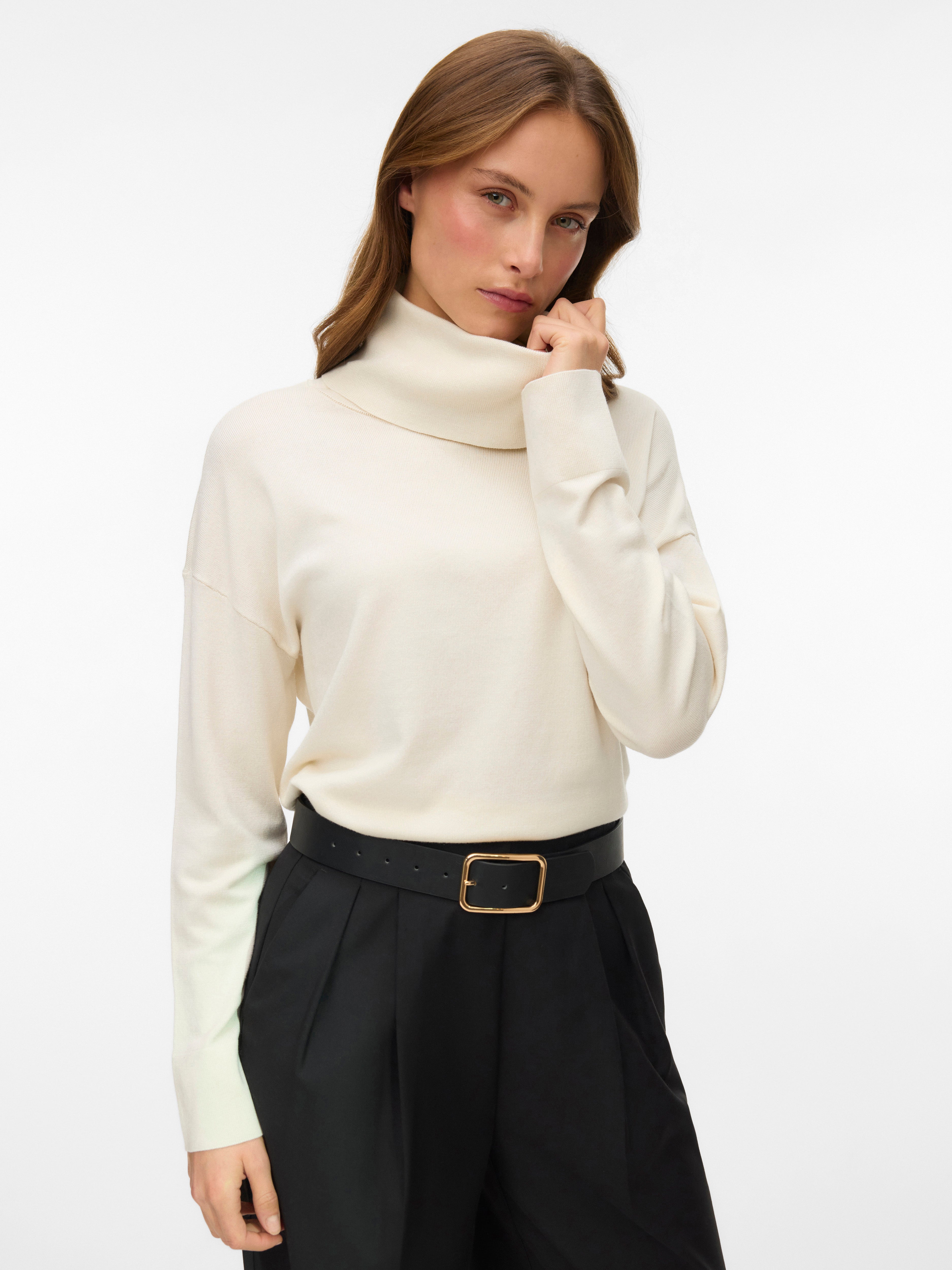 VERO MODA® VMSILJE Knitted pullover