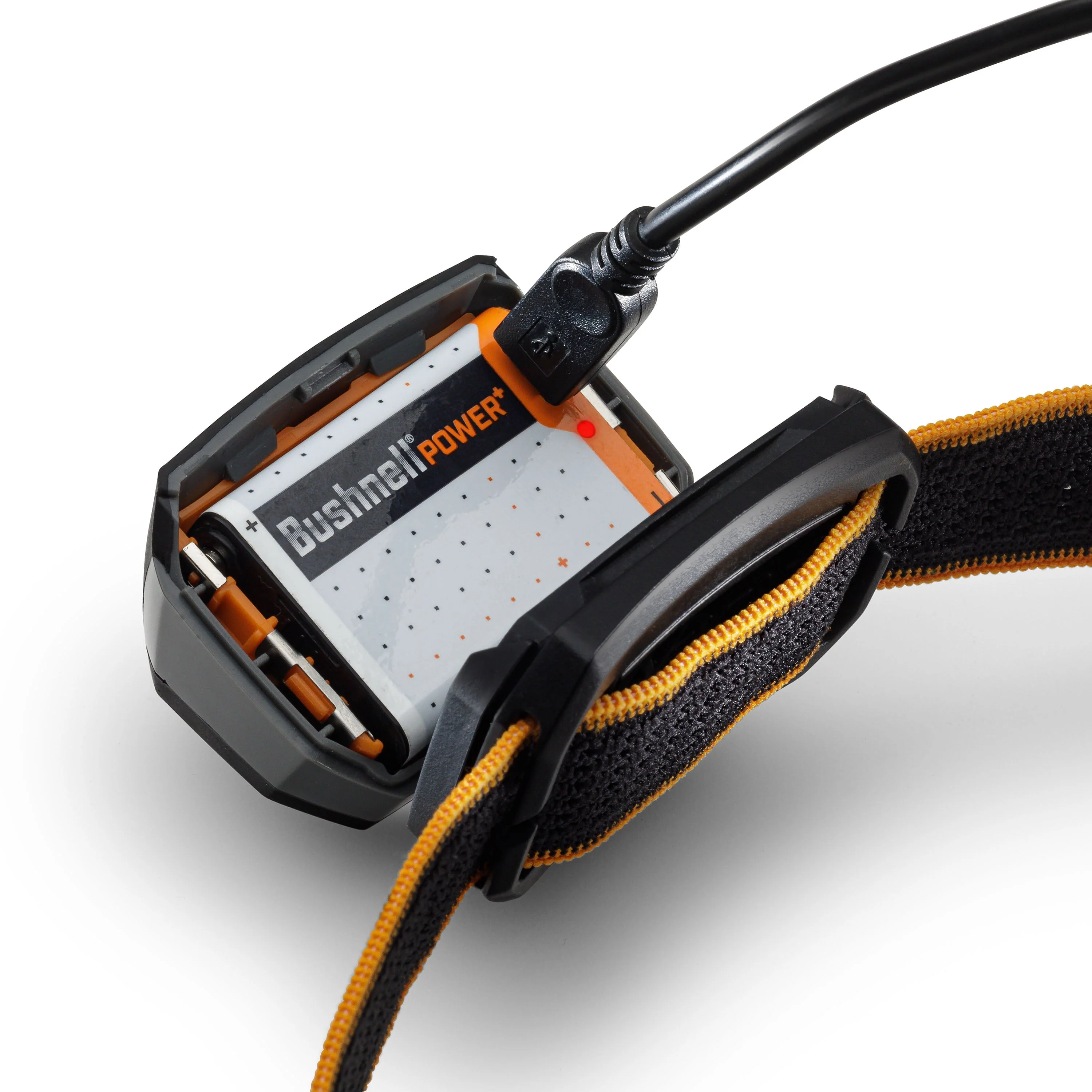 Bushnell 650 Lumen Rechargeable Dual Power LED Headlamp, Rechargeable & 3 AAA Batteries, 3 Ounce