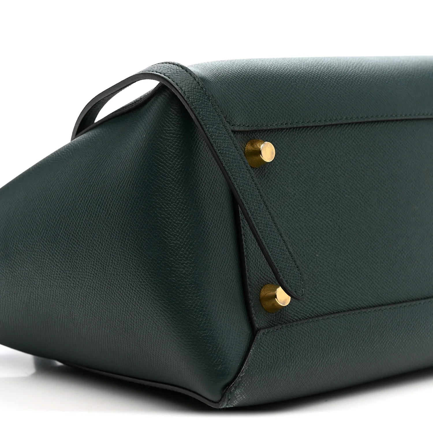Grained Calfskin Mini Belt Bag Amazone