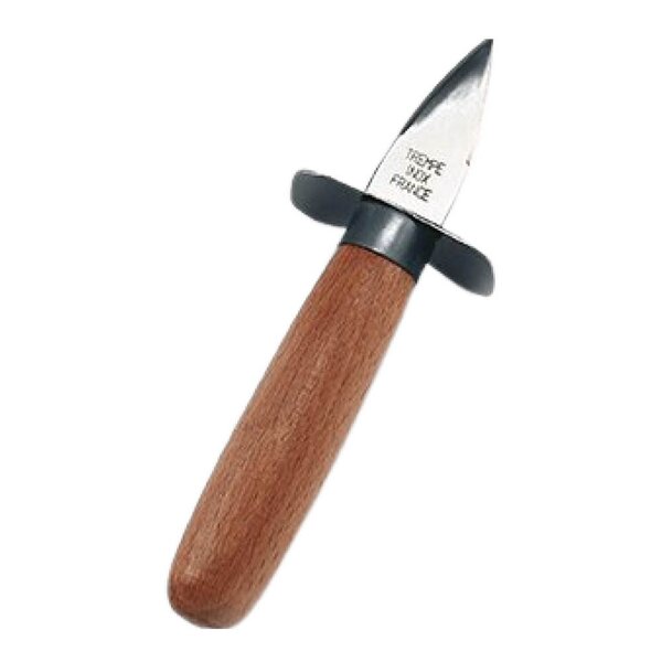 Simple Wood østerskniv 14,5 cm stål/tre