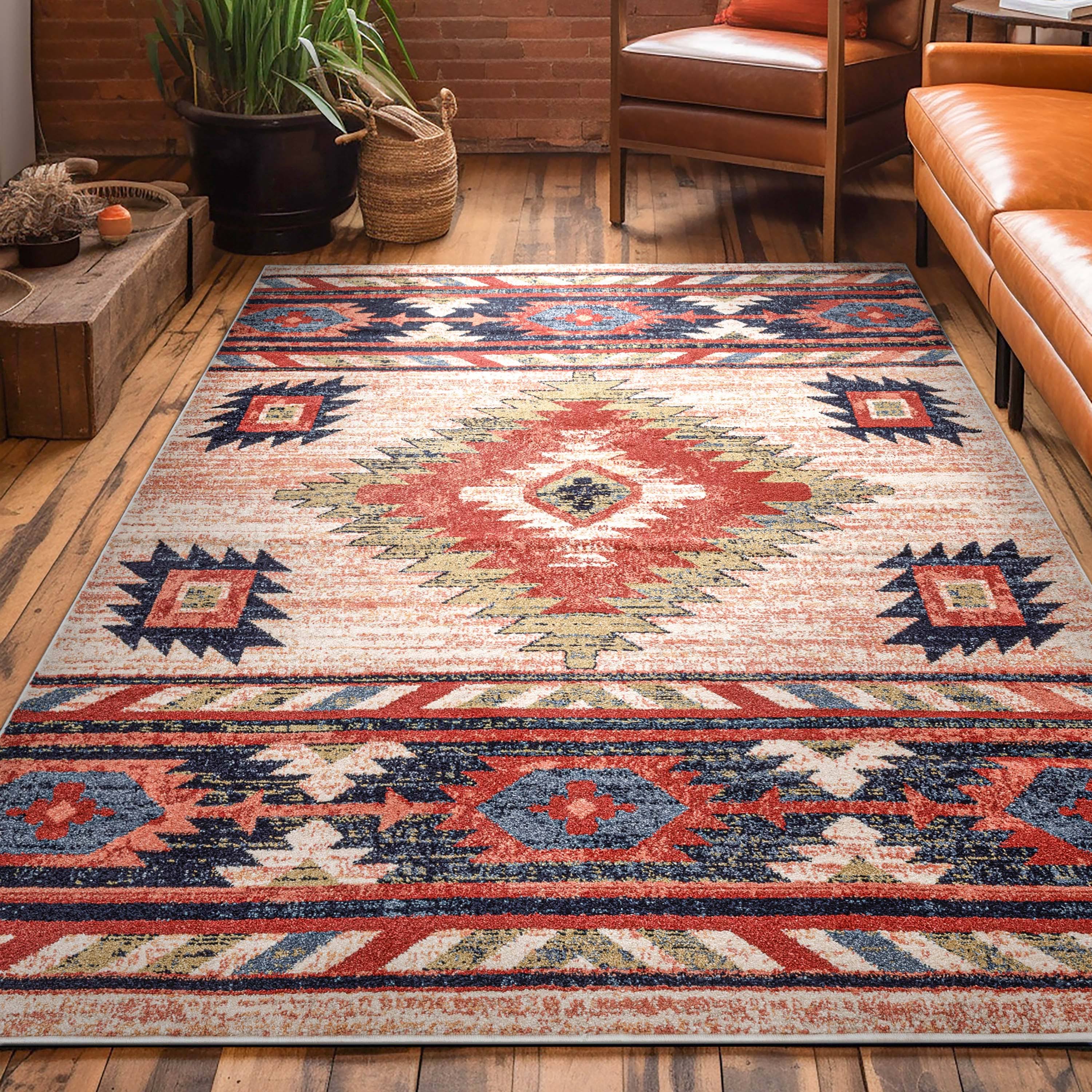 Well Woven Tulsa Lea Southwestern Tribal Area Rug - 6'7