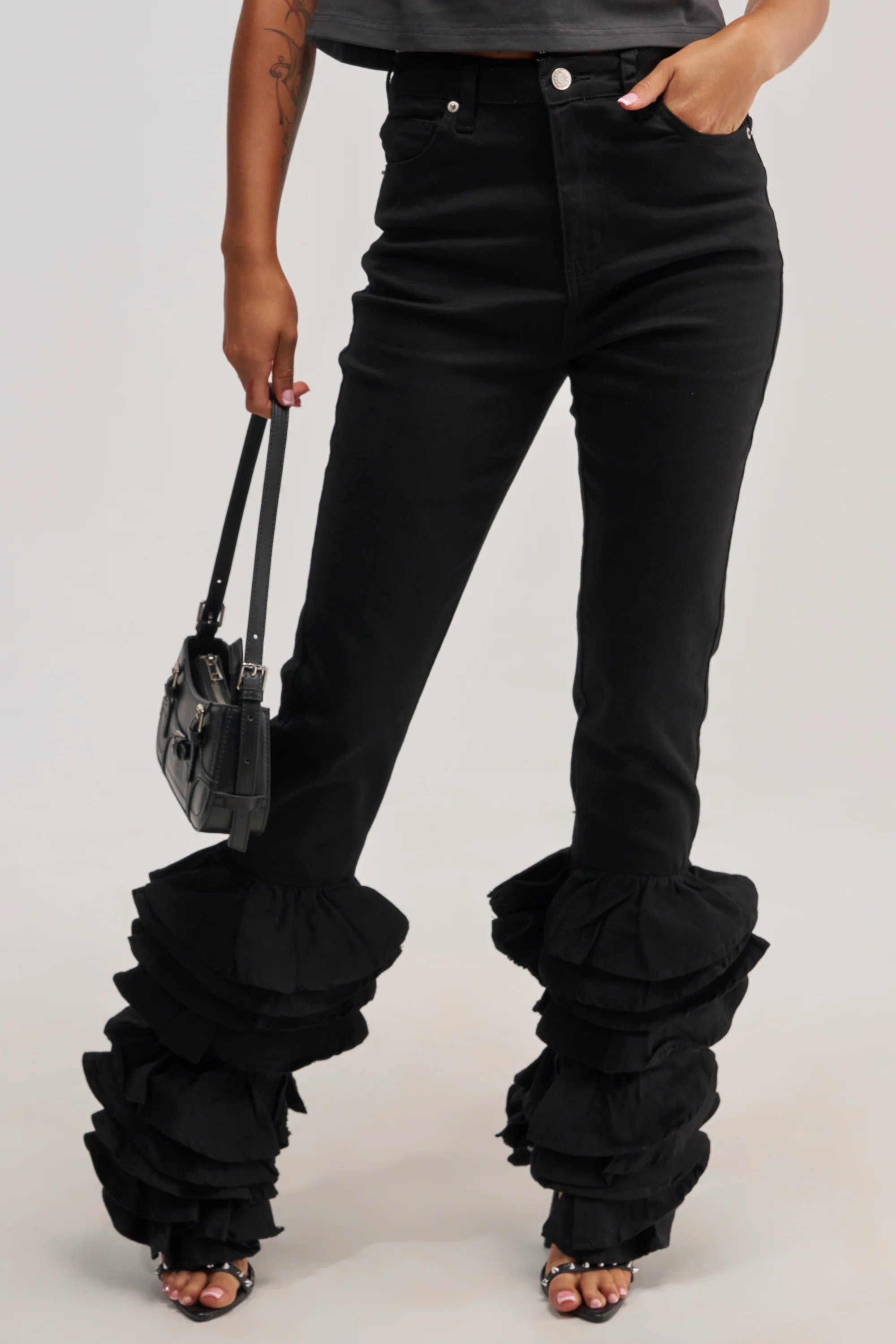 NOT ENOUGH RUFFLES DENIM - Akira Store