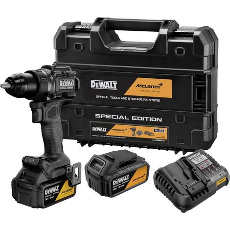 Dewalt – Perceuse-visseuse sans fil 18V avec 2 batteries 5Ah – Moteur Brushless – Couple 90Nm pour perçage bois et métal – Chargeur rapide inclus — vue 1