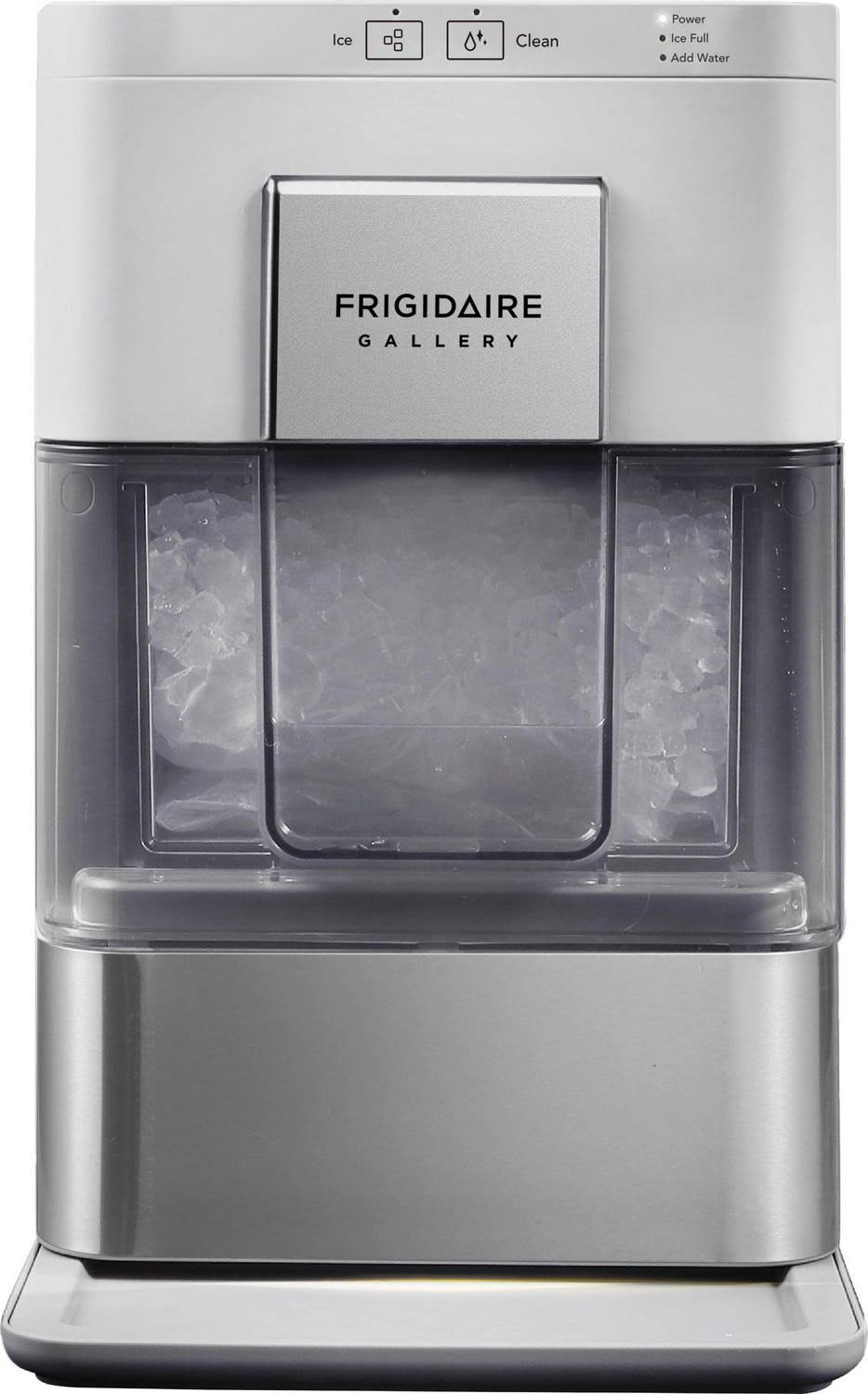 Frigidaire Gallery 44 lbs. Touchscreen Nugget Ice Maker - Stainless Steel Accent, Efic256, Grey