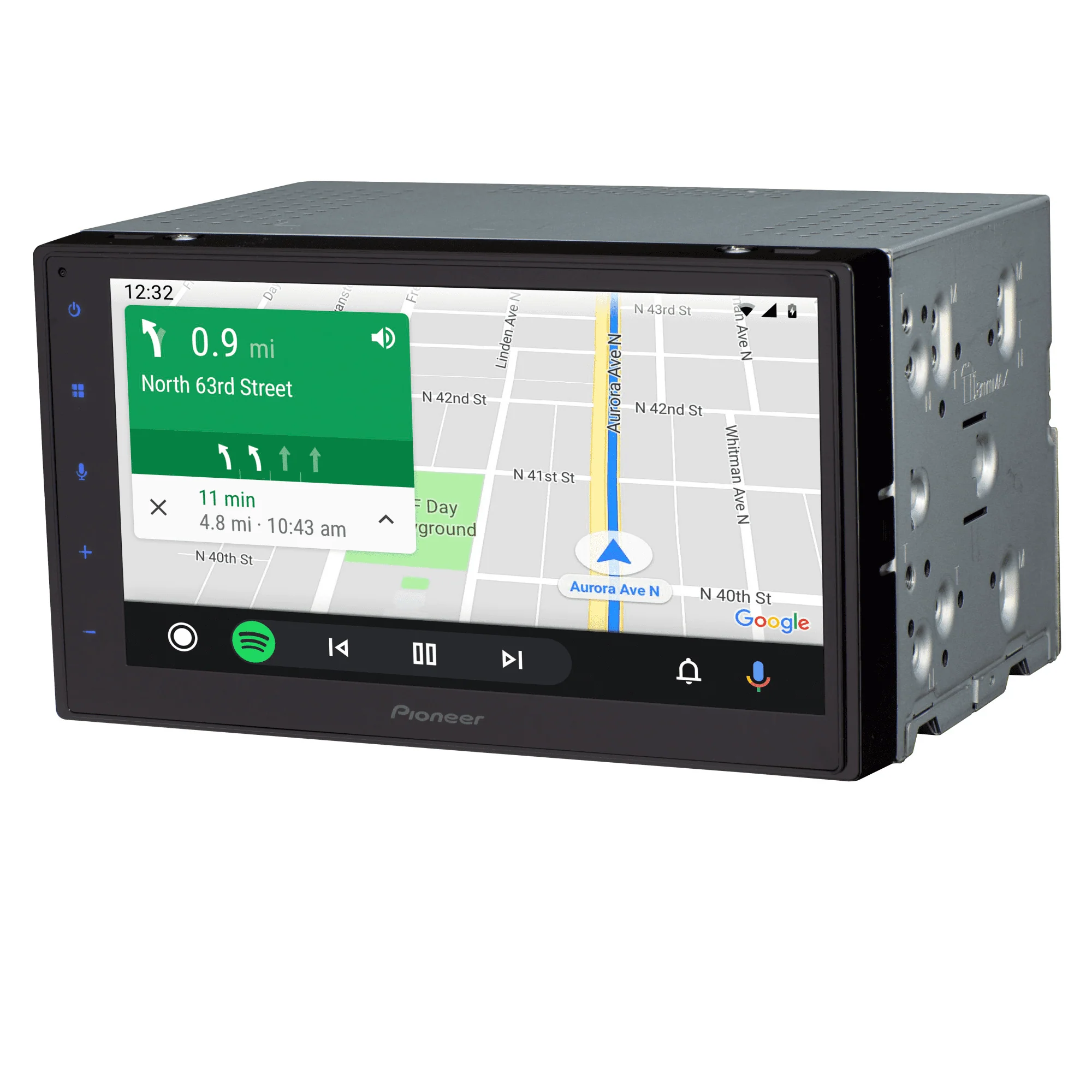 DMH 160BT Car Play/Android Auto Digital Media Receiver with 6 8" Touchscreen and Bluetooth,Double Din, Backup Camera Ready Image 6
