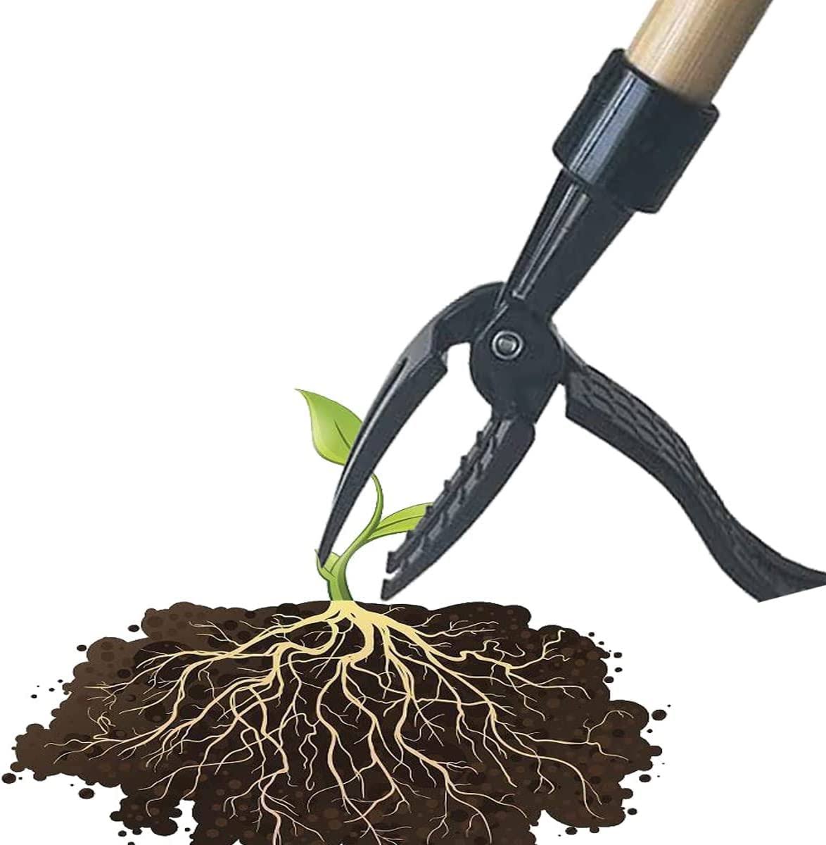 Tanshop Weed Picker Removal Tool for Garden Stand-up-weeder Puller Easily Remove Weeds Without Bending or Kneeling Aluminum and at MechanicSurplus.com