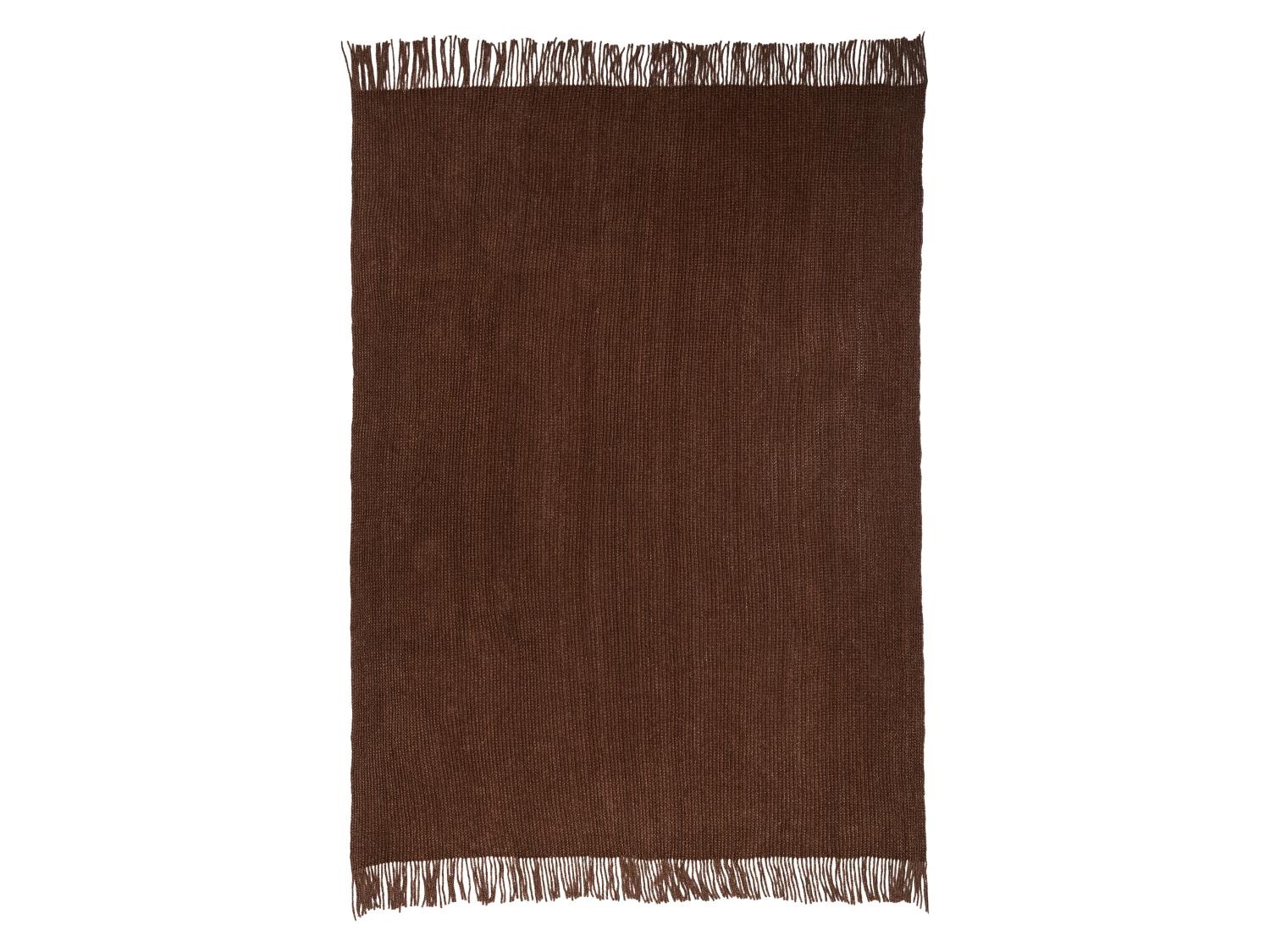 LIVARNO home Plaid en maille chenille