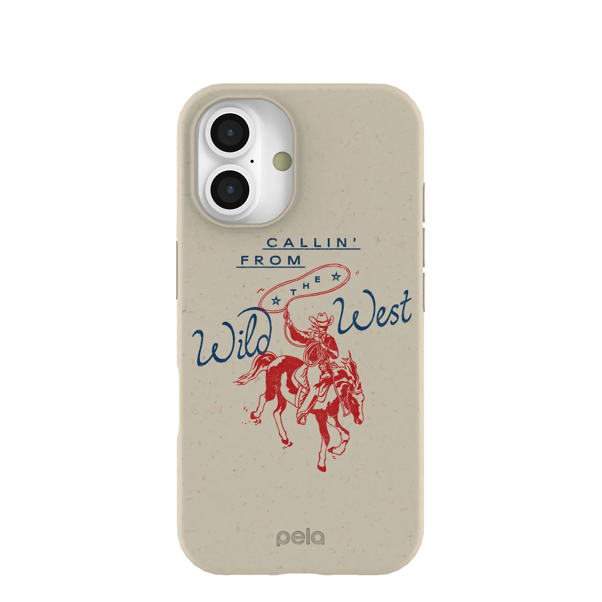 London Fog Wild West Calling iPhone 16 Case