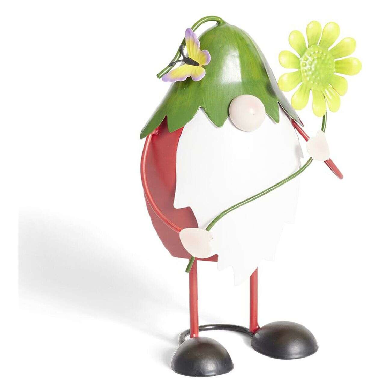 Gnome métal à poser H25cm