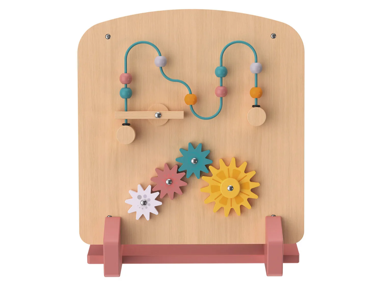 Playtive Jeu mural en bois vritable, 2 pices