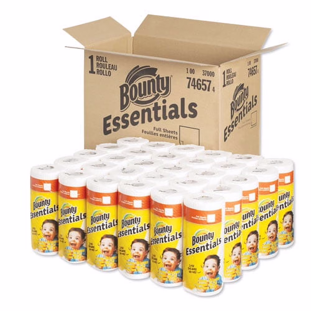 74657 Essentials Paper Towels 40 Sheets Per Roll 30 Rolls Per Carton