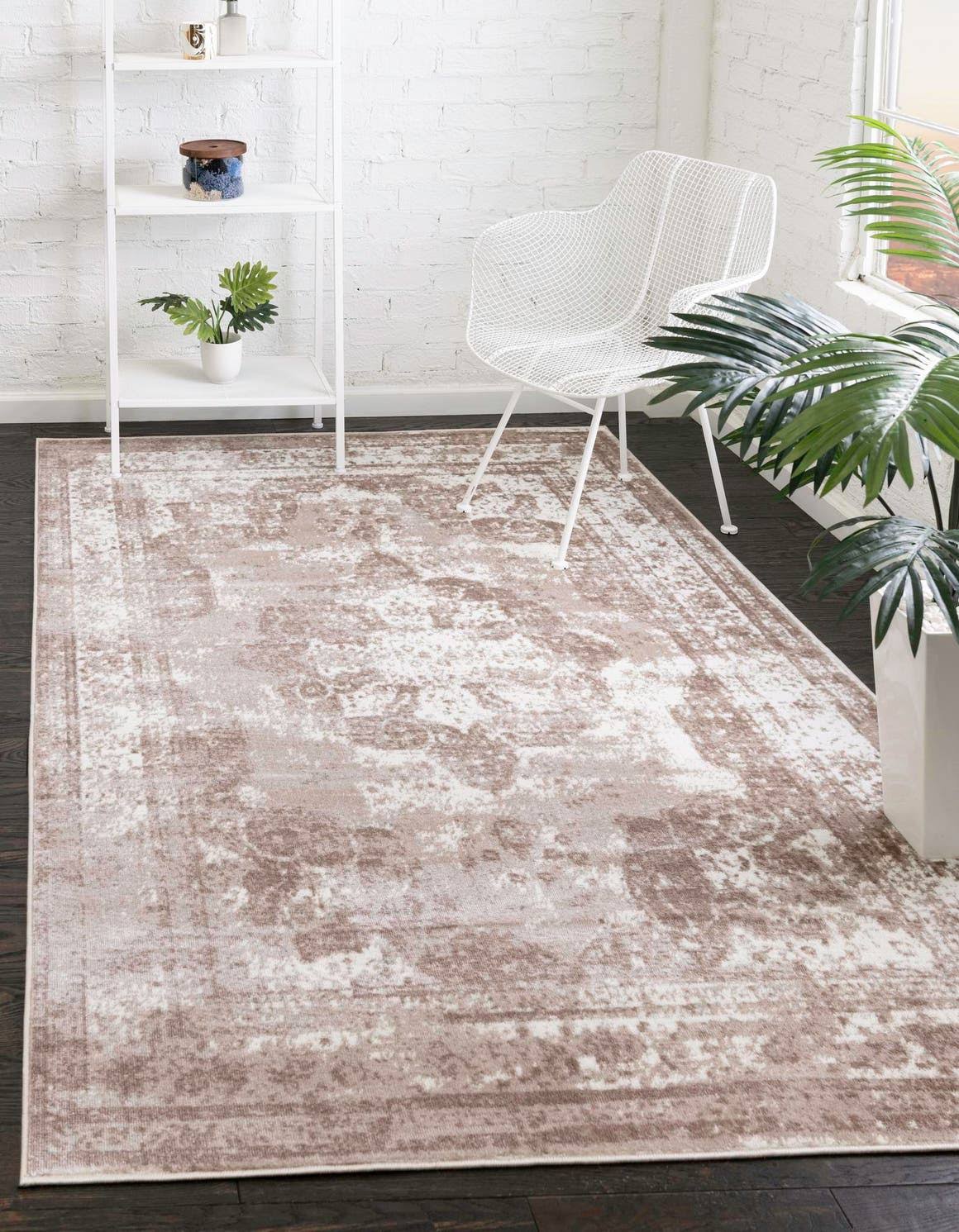 Unique Loom Salle Garnier Sofia Area Rug - 8' x 10' Beige