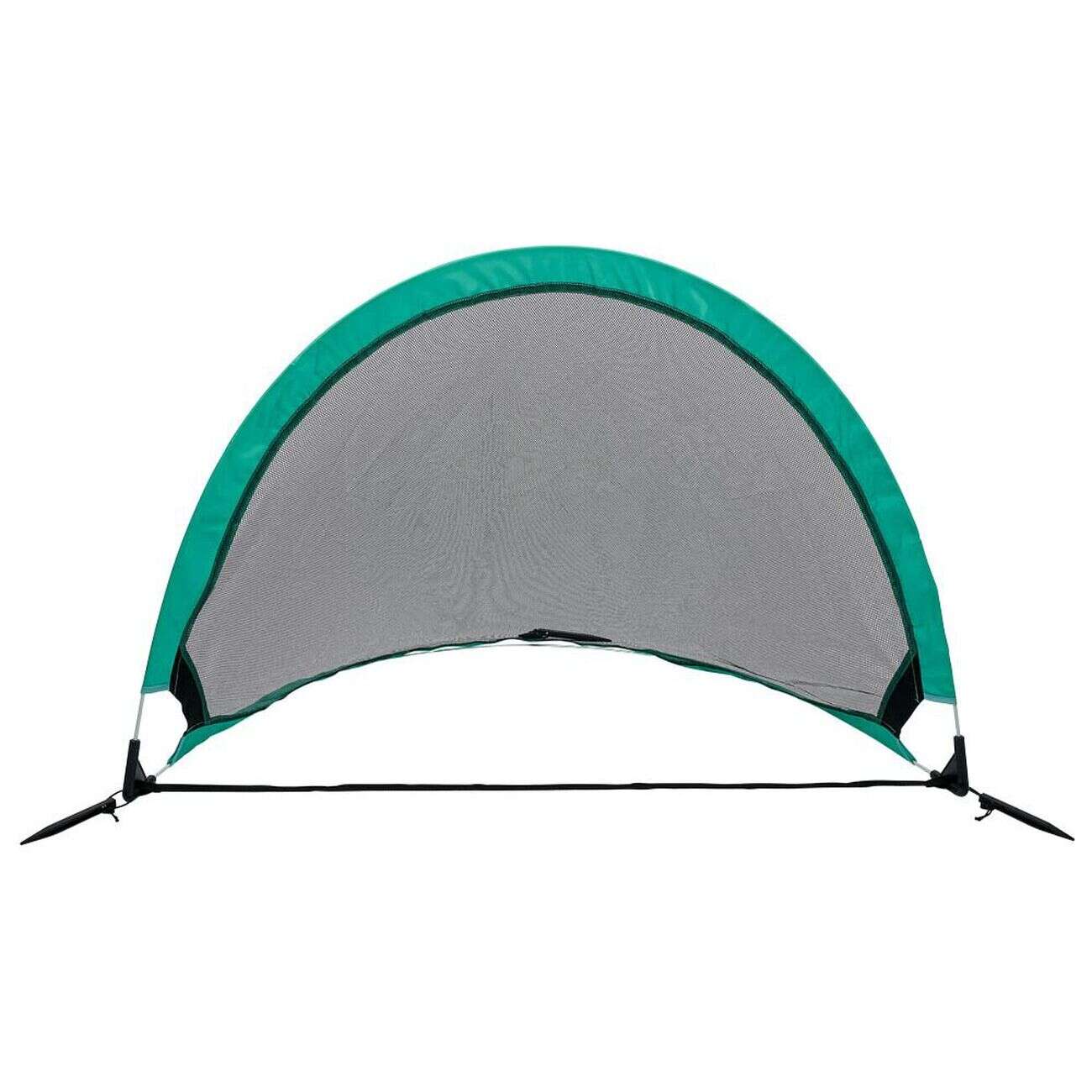 Cage de football pliable avec sac de transport 120xH60cm vert