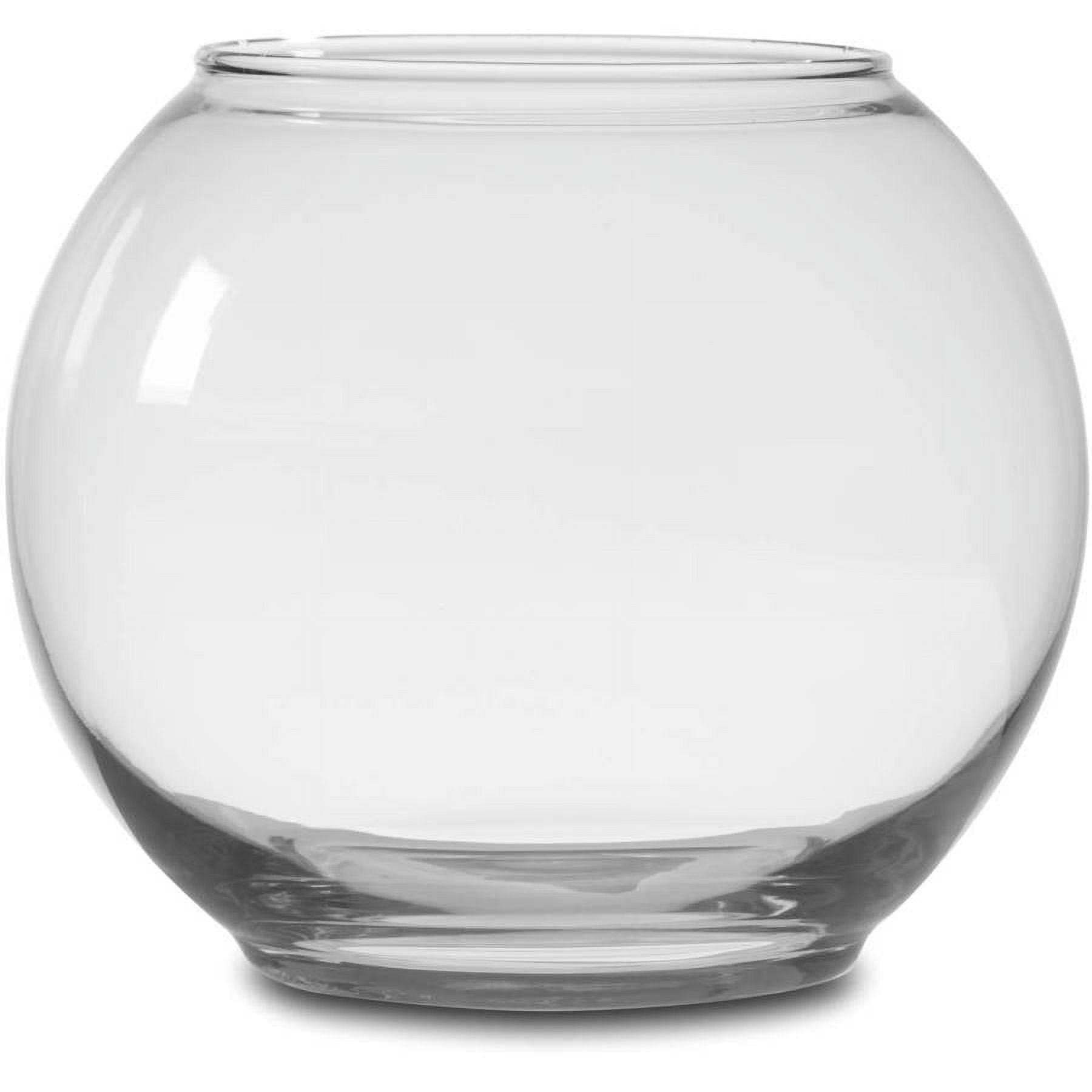 Libbey Crisa Glass Small Footed Bubble Bowl, Clear