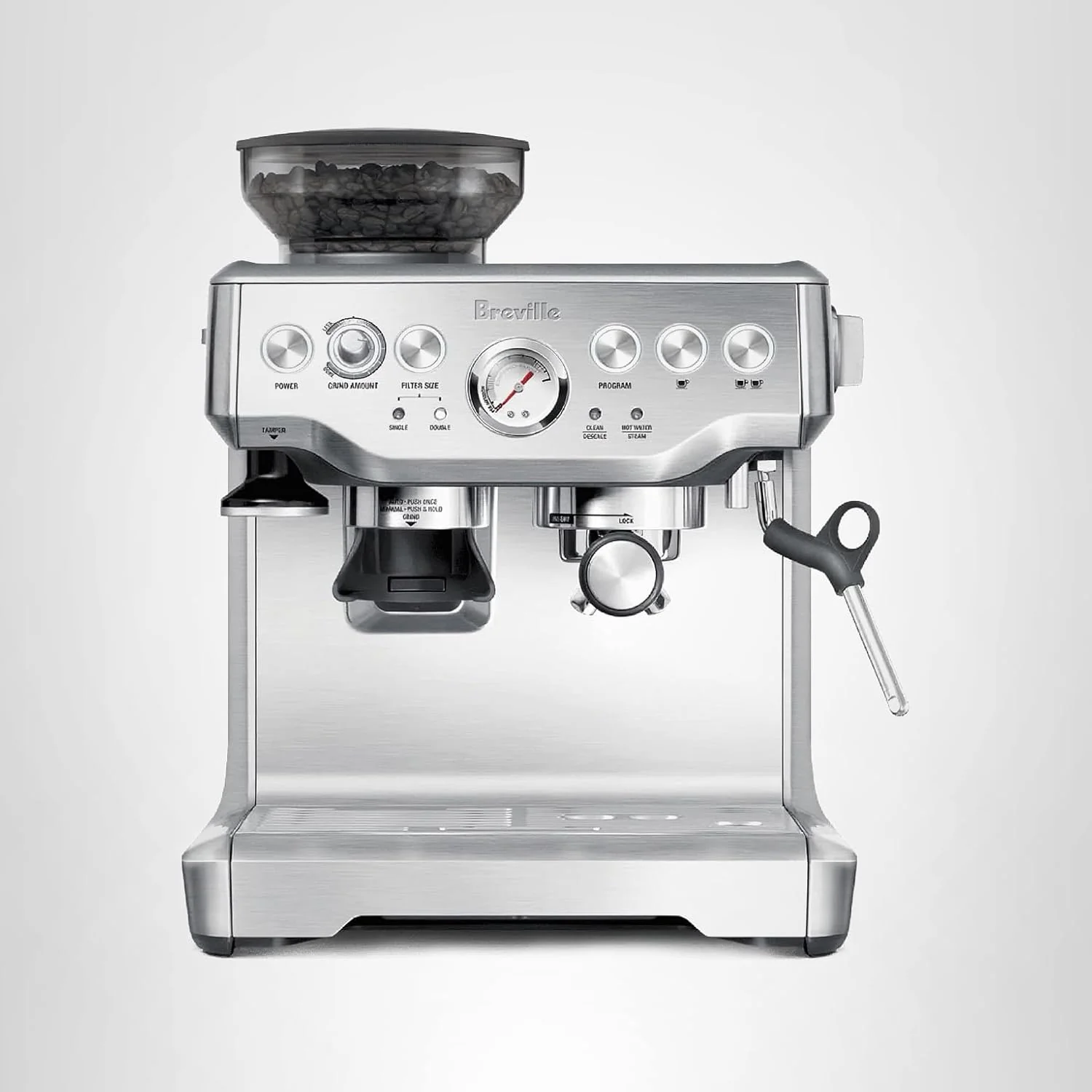 Machine à expresso Breville Barista Express BES870XL en acier inoxydable brossé