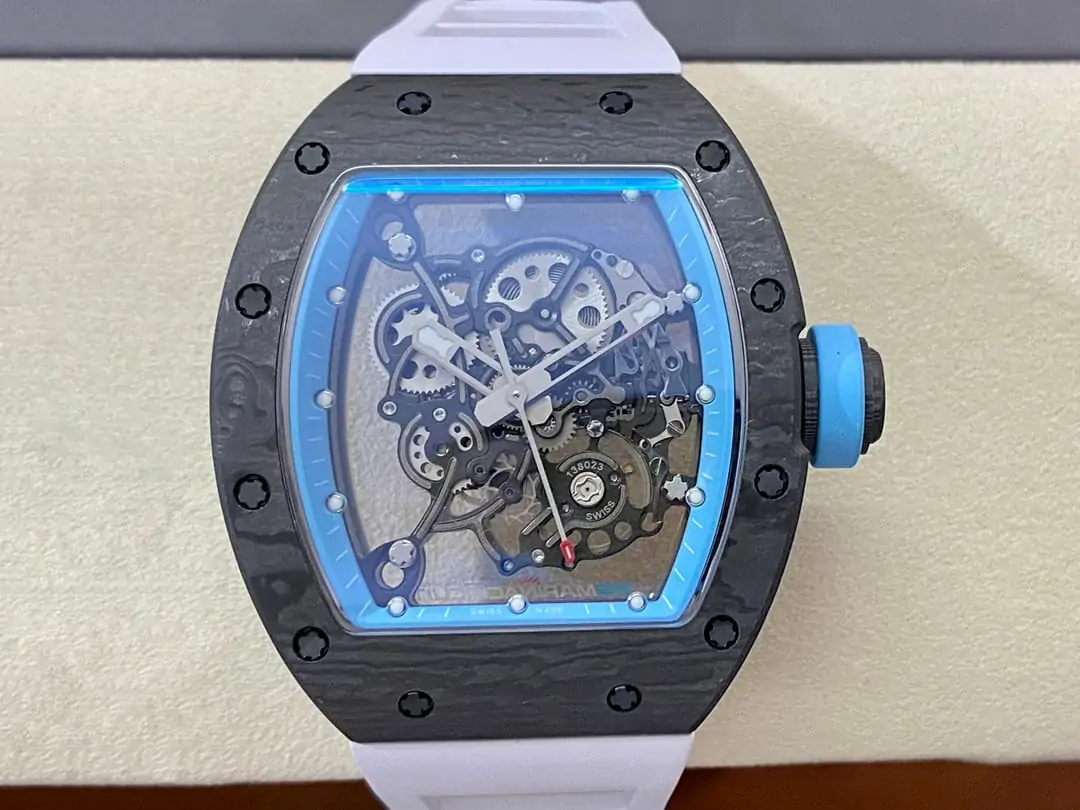 Richard Mille RM-055 BBR Factory Carbon Fiber Bezel