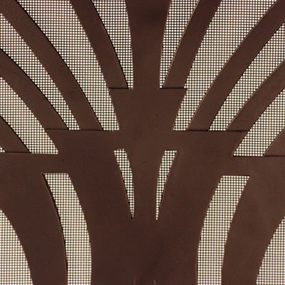 Standing Art Deco Fireplace Screen - TA Screen Specialist, Inc.