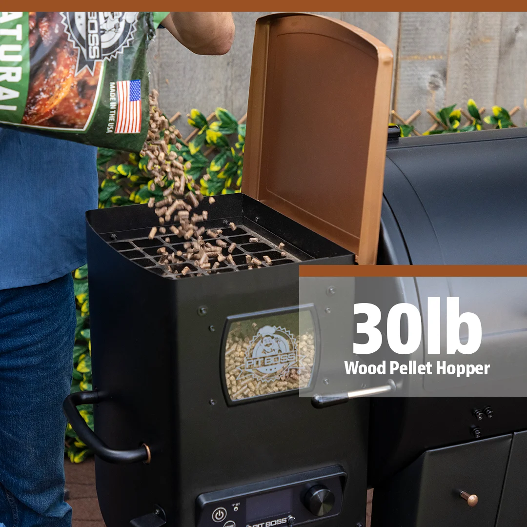 Austin XL 1000 Sq in Wood Fired Pellet Grill and Smoker �C Onyx Series - Image 7