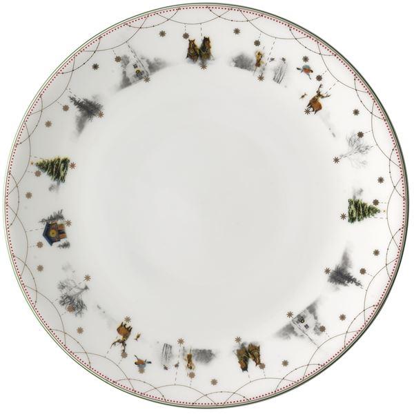 Julemorgen Story tallerken 28 cm