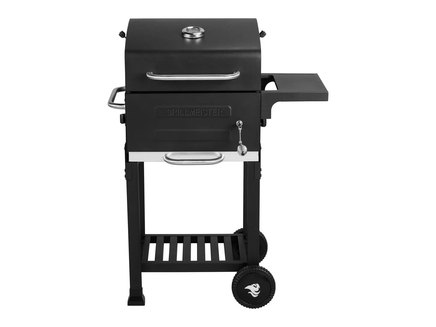 GRILLMEISTER Barbecue confort au charbon de bois Mini KANSAS, 40 x 30 cm
