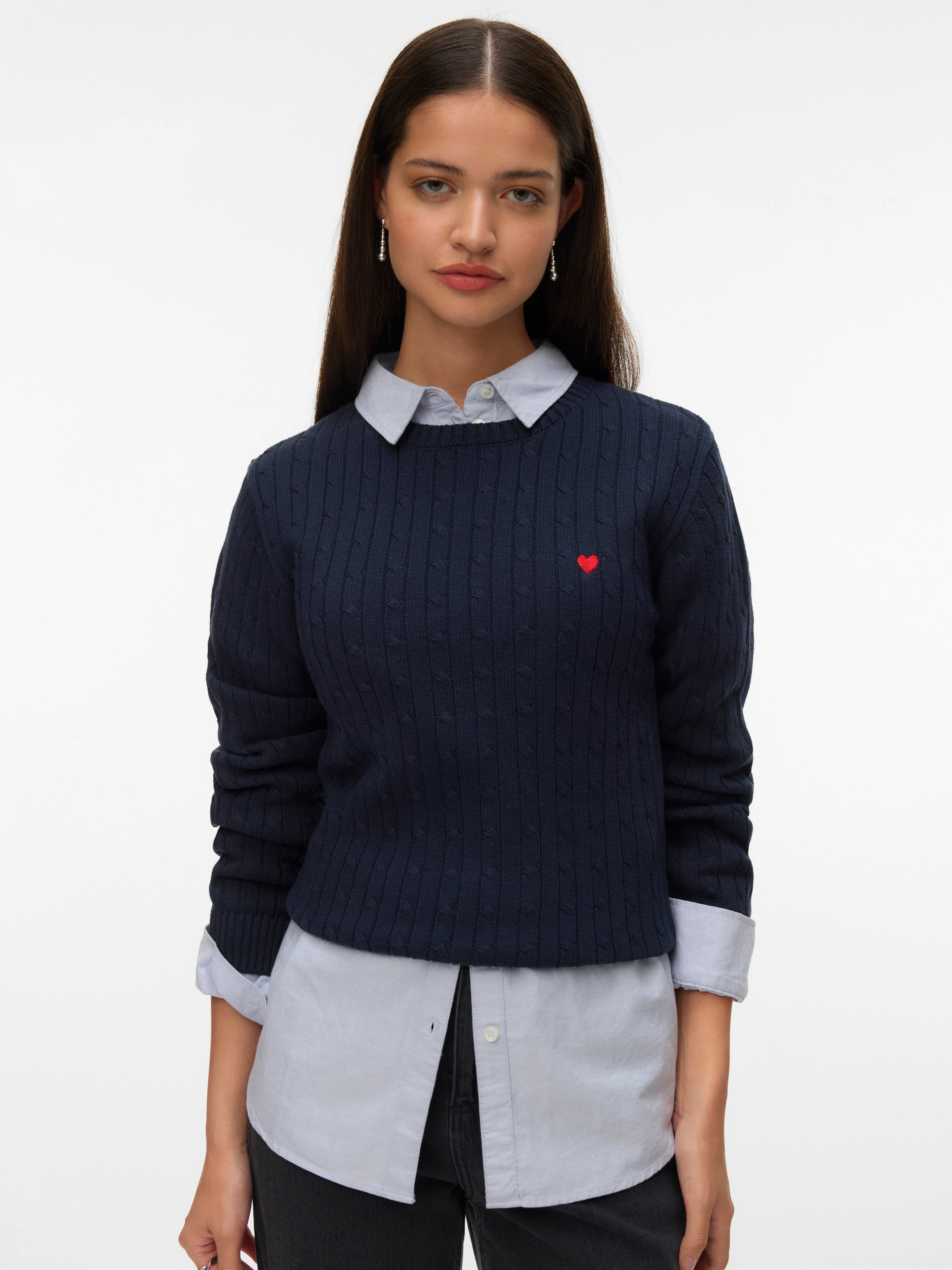VERO MODA® VMFOCORNELIA Knitted pullover