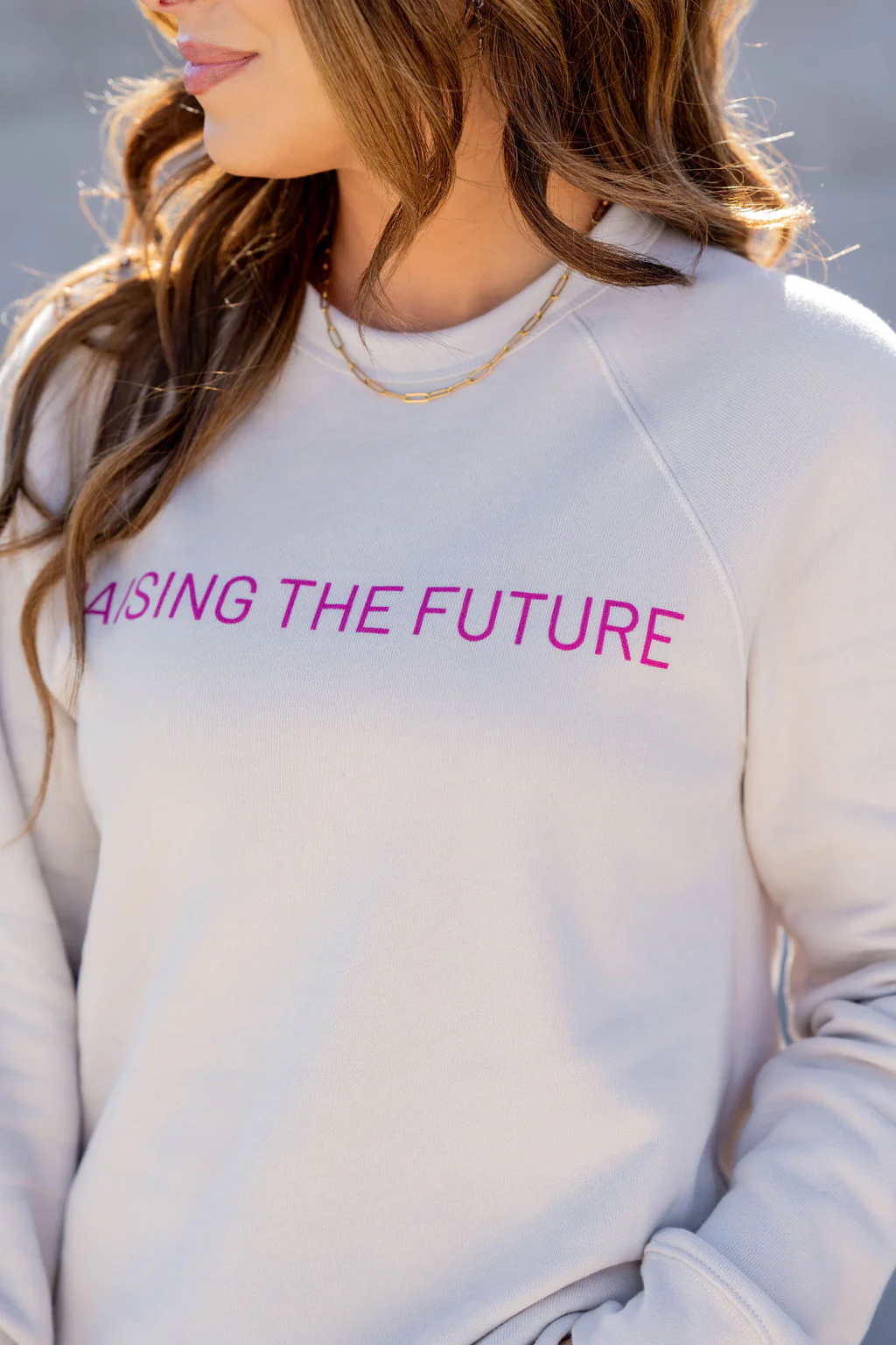 Raising The Future Graphic Crewneck