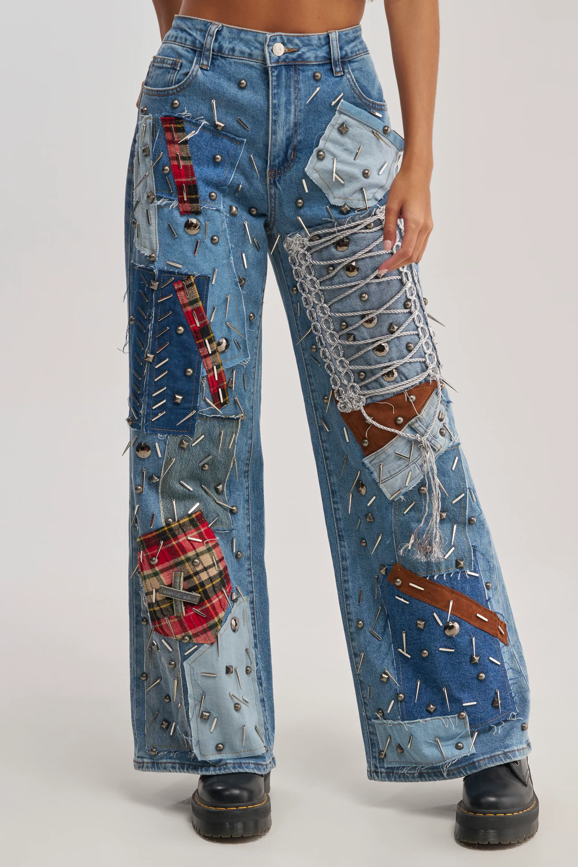 MIXED EMOTIONS EMBELLISHED DENIM - Akira Store
