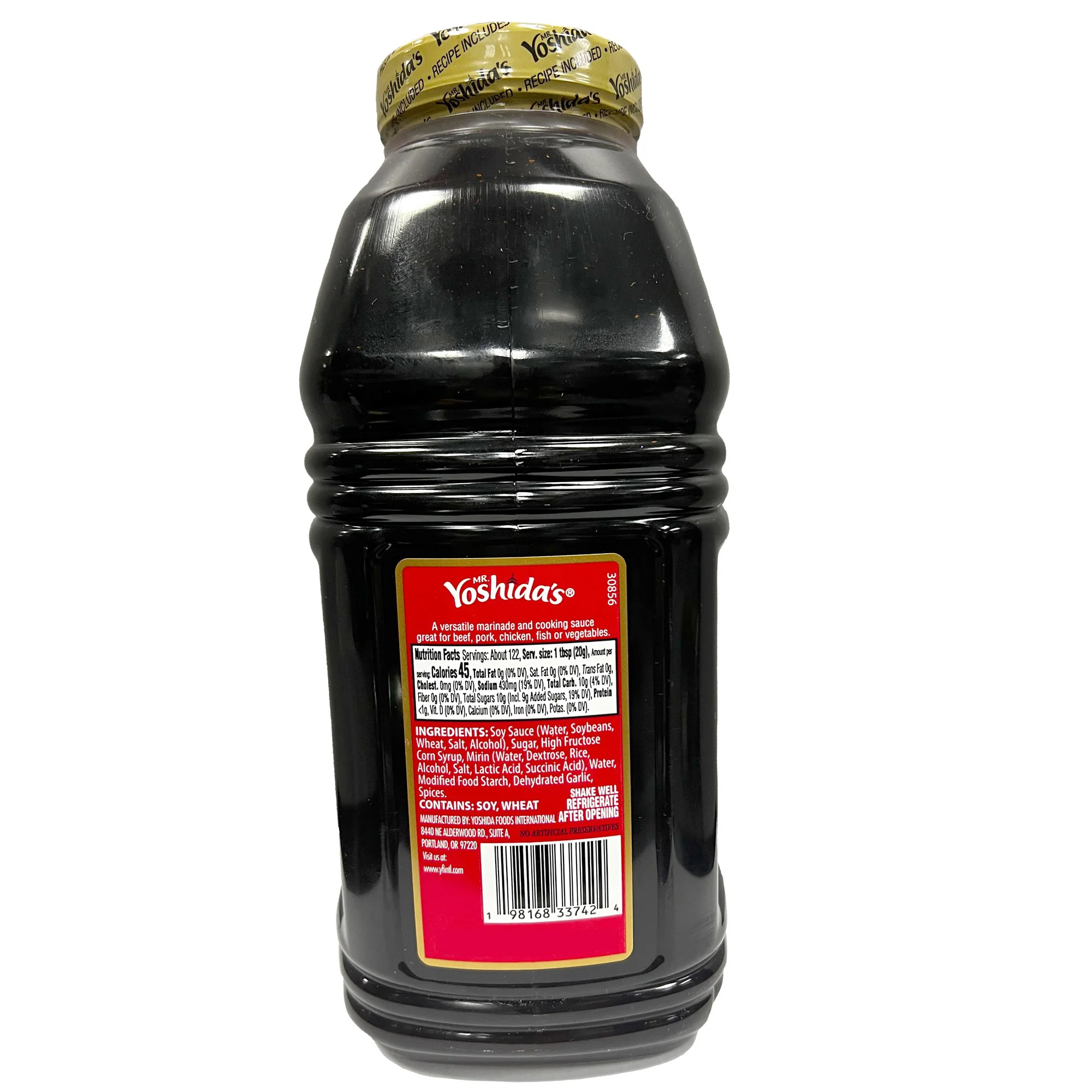 Mr. Yoshida's Marinade & Cooking Sauce, Original Gourmet, 86 oz