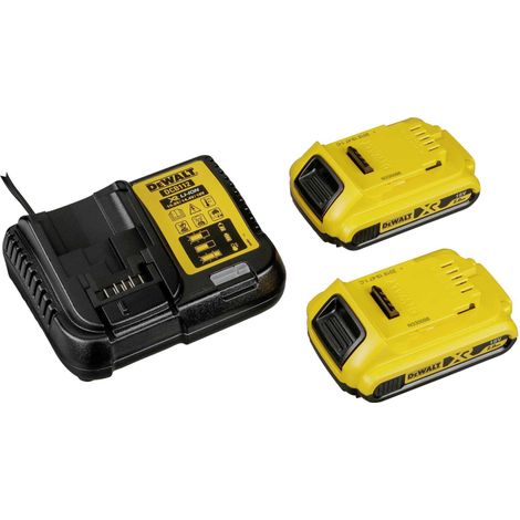 Dewalt – Perceuse à percussion sans fil 18V 65Nm – 2 batteries 2.0Ah – Moteur sans balais pour perçage béton, bois et métal – Coffret TSTAK — vue 4