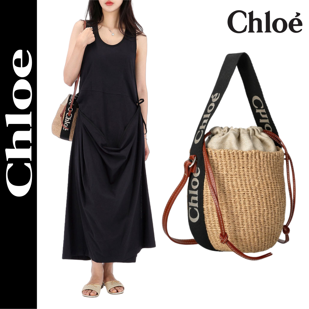 CHLOE【クロエ】春と夏定番人気♪“WOODY”スモールバスケット