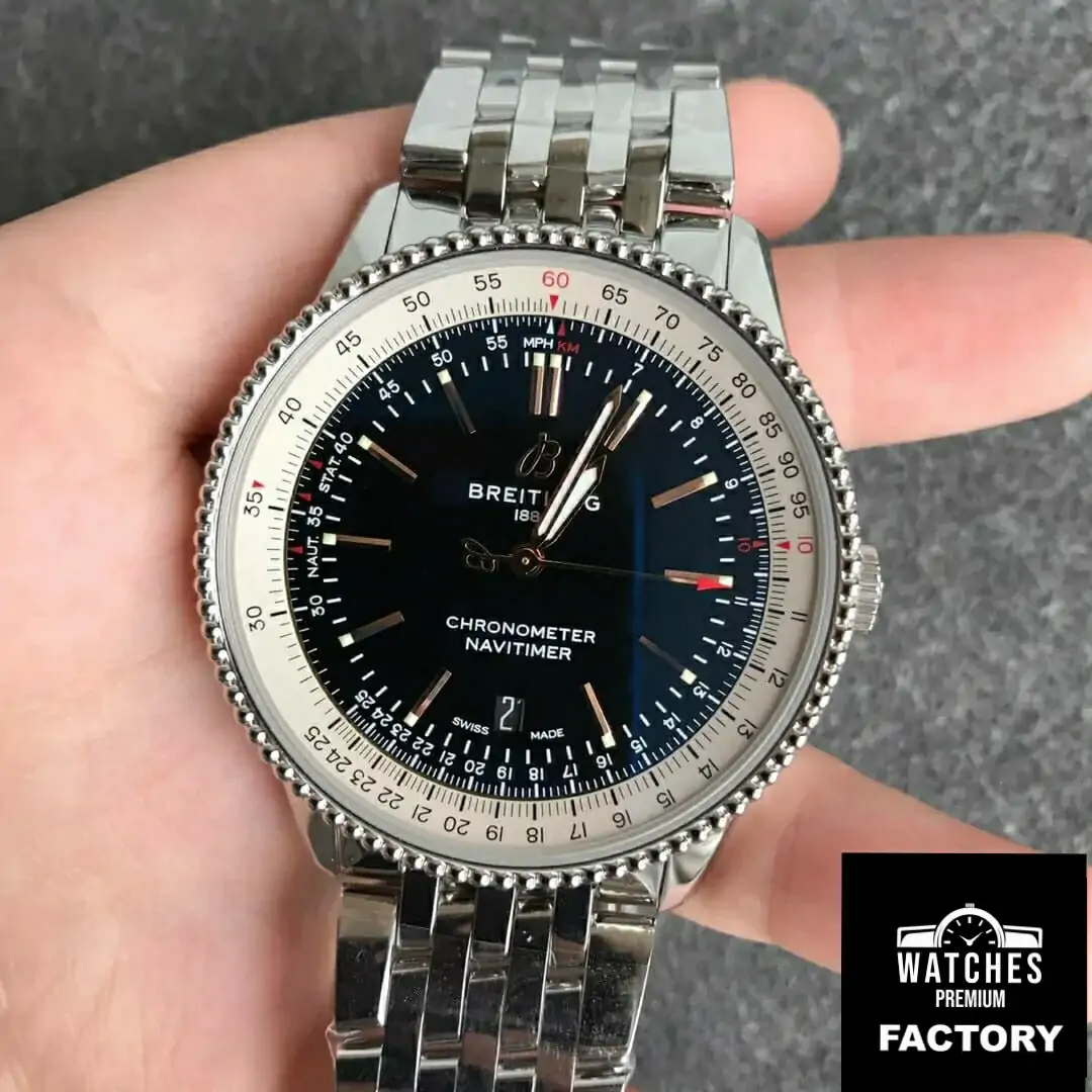 Breitling Navitimer 1 A17326211B1A1 V7 Factory Stainless Steel