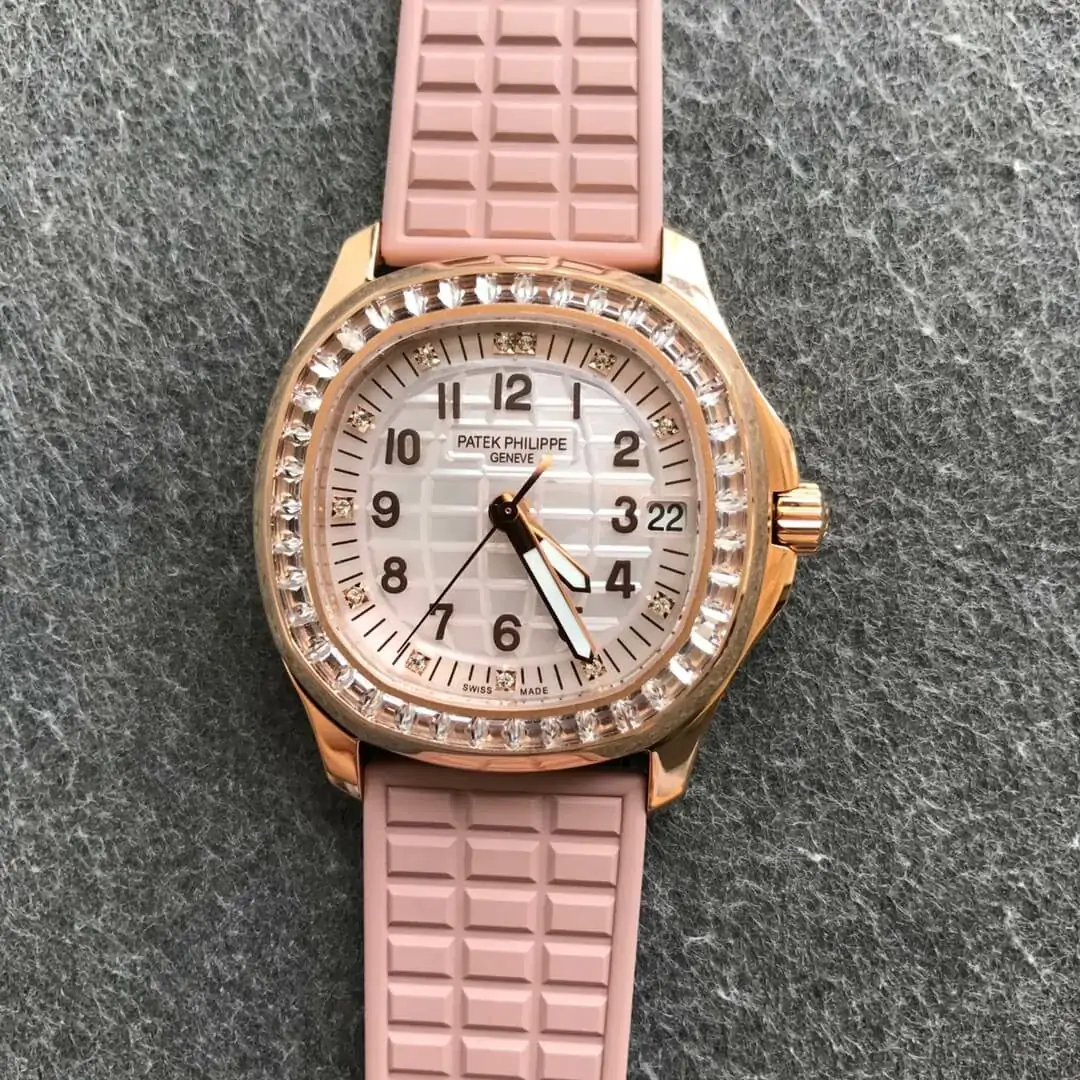 Patek Philippe Aquanaut 5072R-001 PPF Factory Pink Rubber Strap