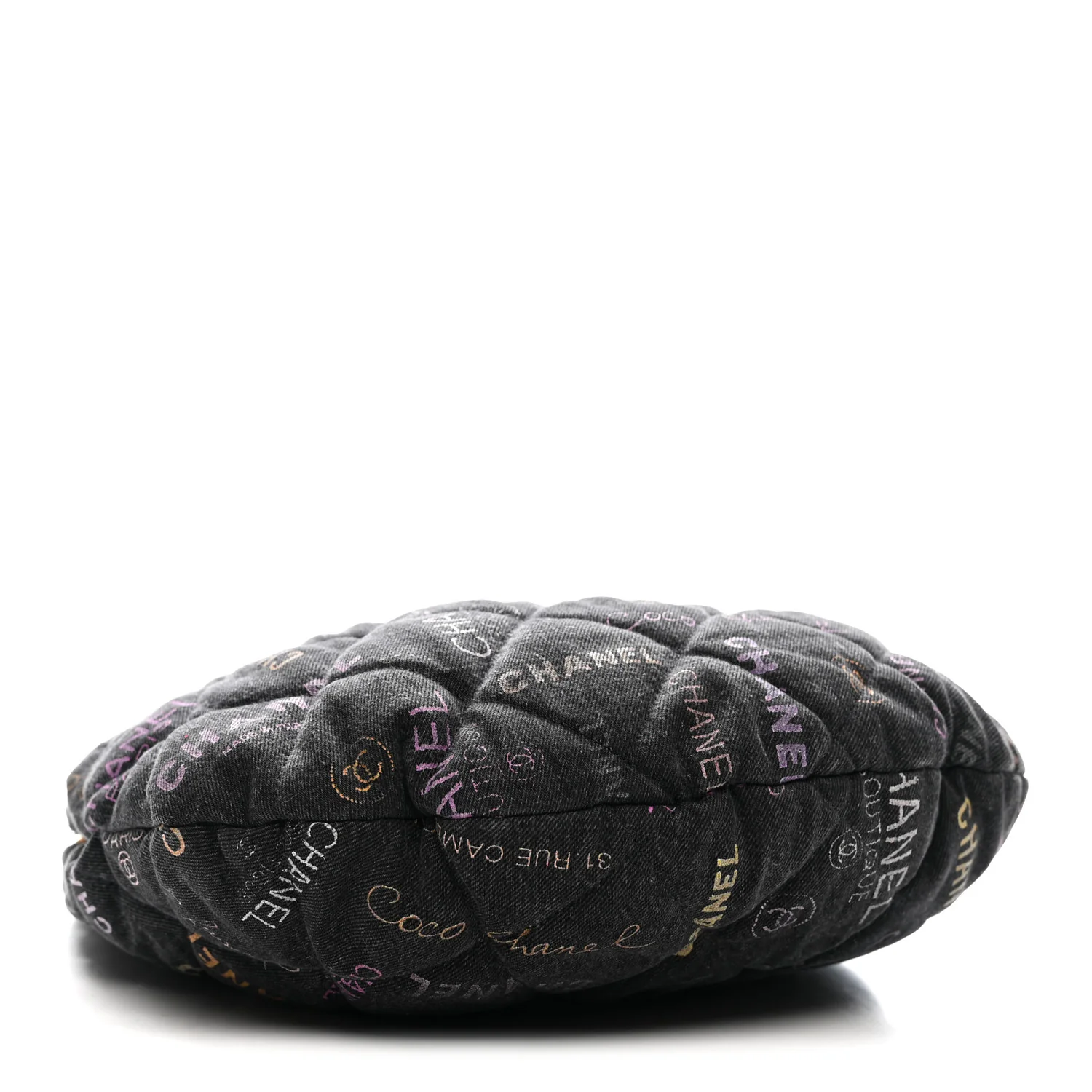 Denim Quilted Denim Mood Hobo Black Multicolor