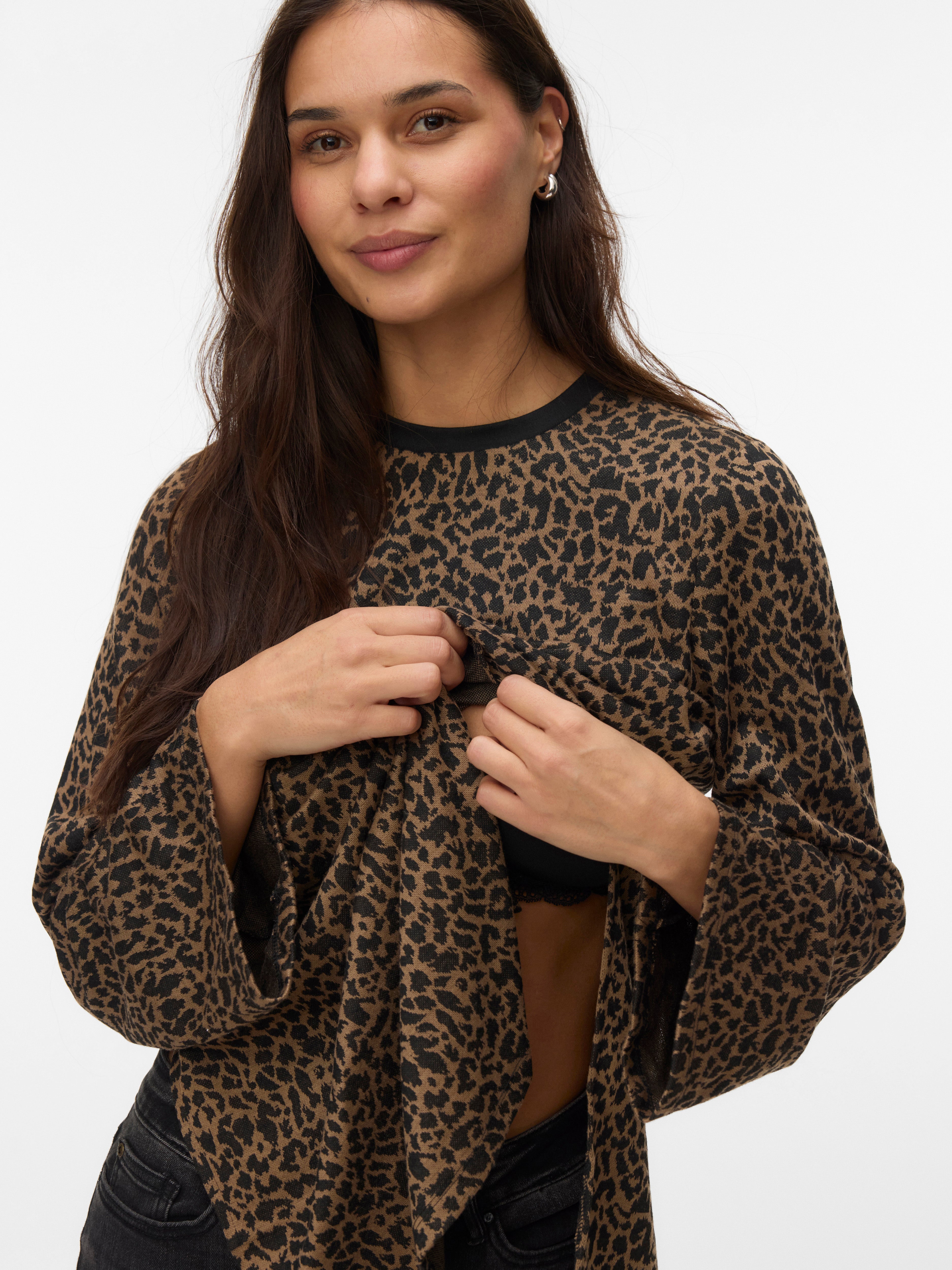 VERO MODA® Loose Fit Round Neck Top