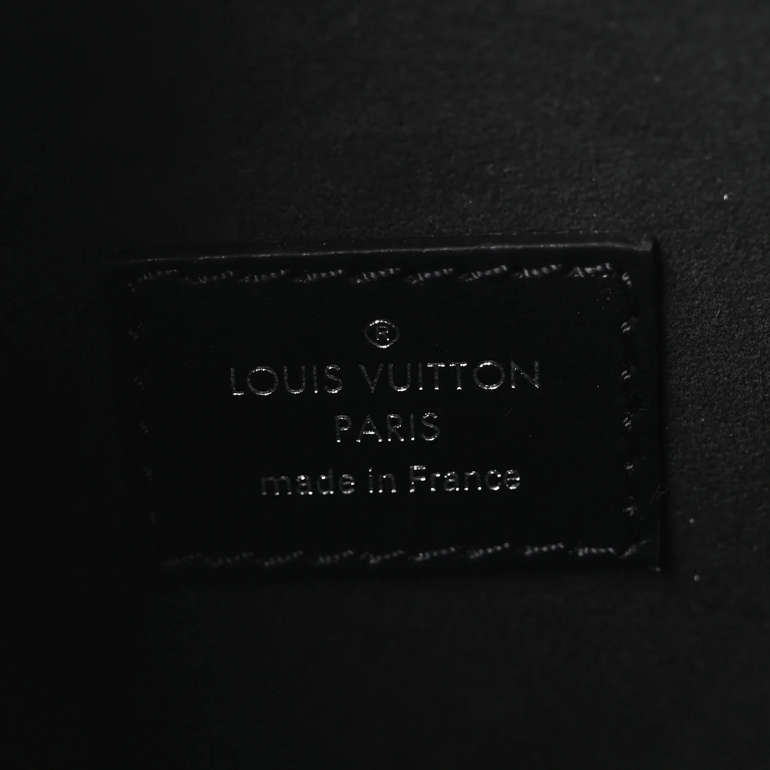 Calfskin Monogram Loop H27 Black