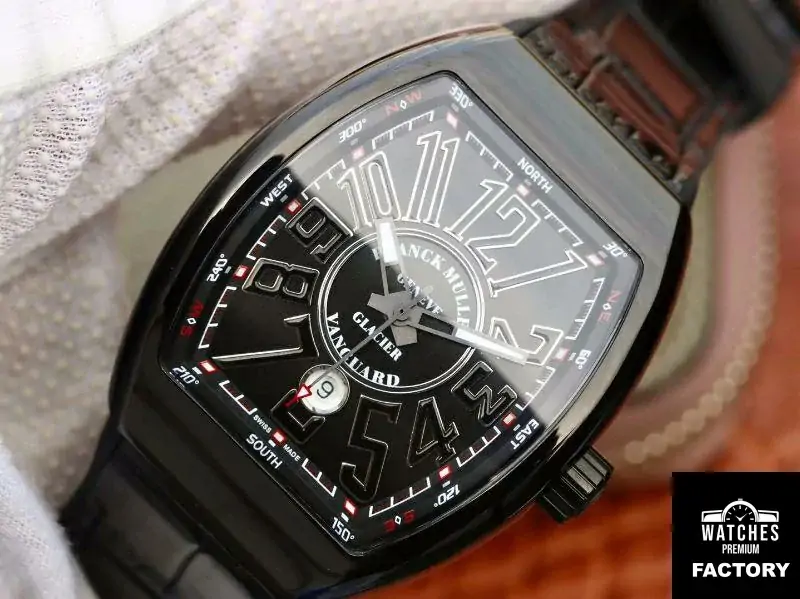 Franck Muller Vanguard V45-05 Black Dial