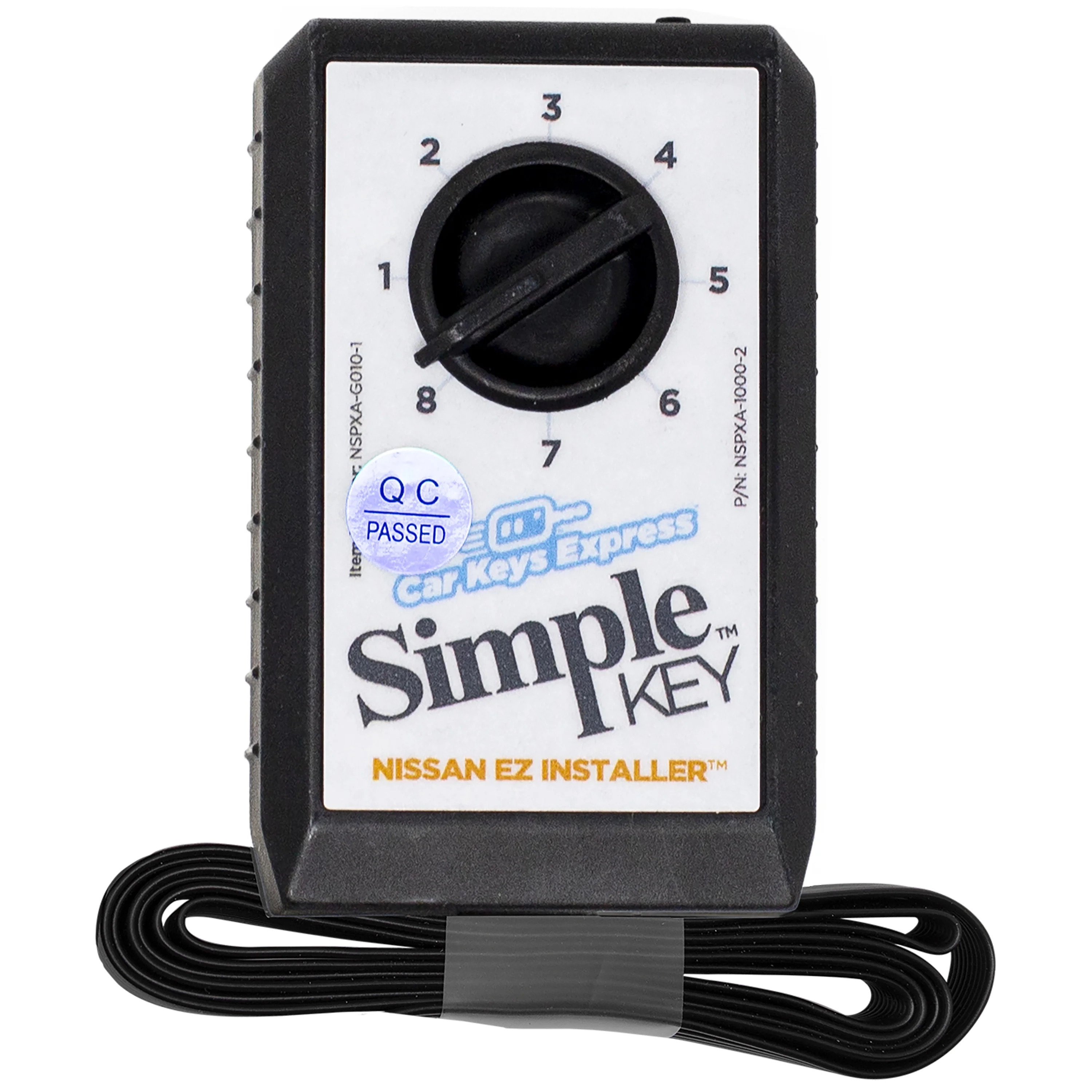 Car Keys Express Nissan Simple Key - 4 Button Smart Key Remote with Trunk Car Key Fob