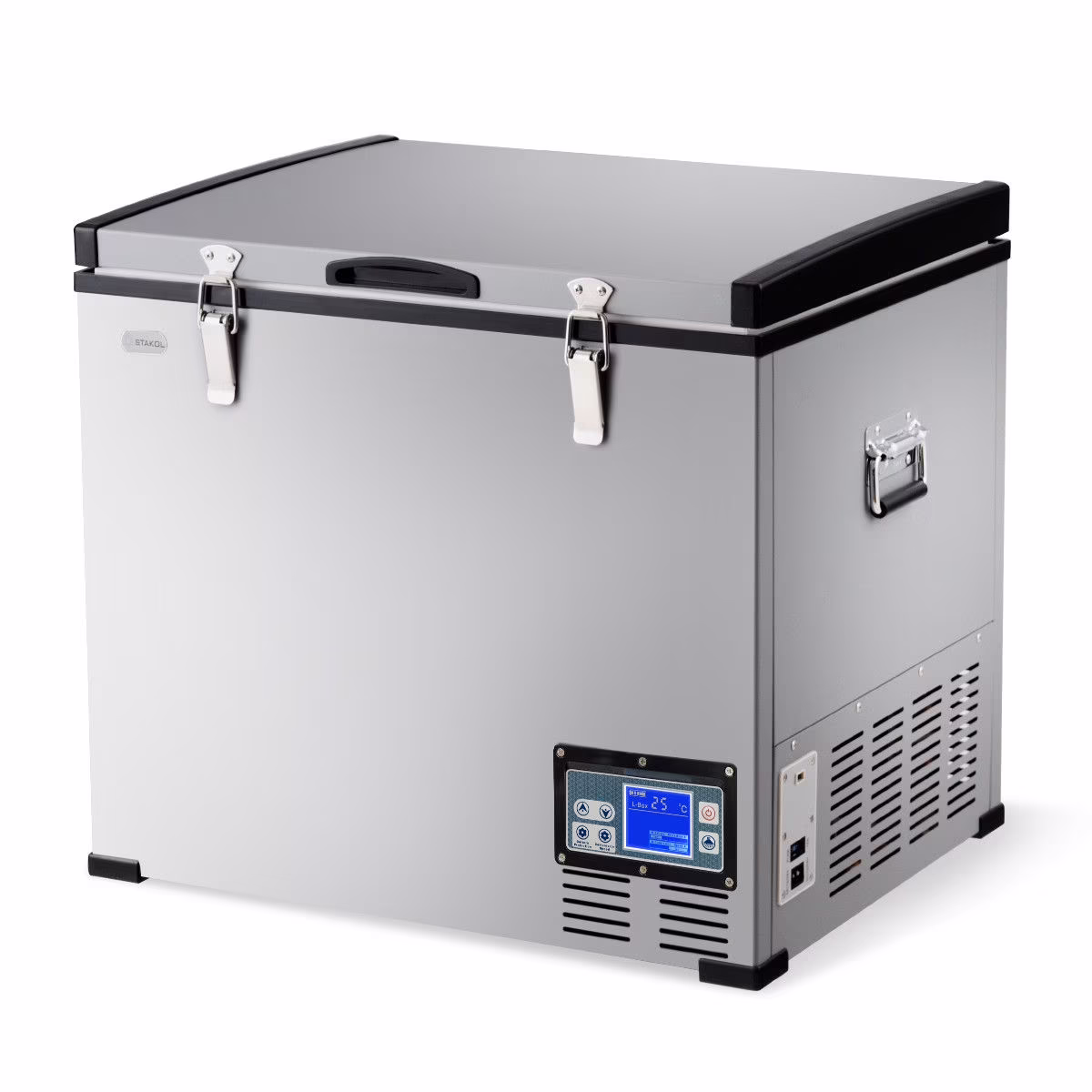 Costway 63 - Quart Portable Electric Car Cooler Refrigerator / Freezer Compressor for Rvs Camping