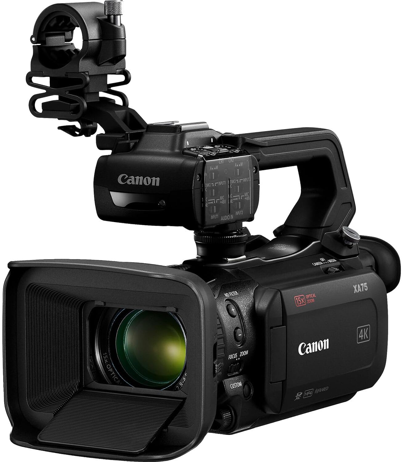 Canon XA75 Professional UHD 4K Camcorder with 15x Optical Zoom  1
