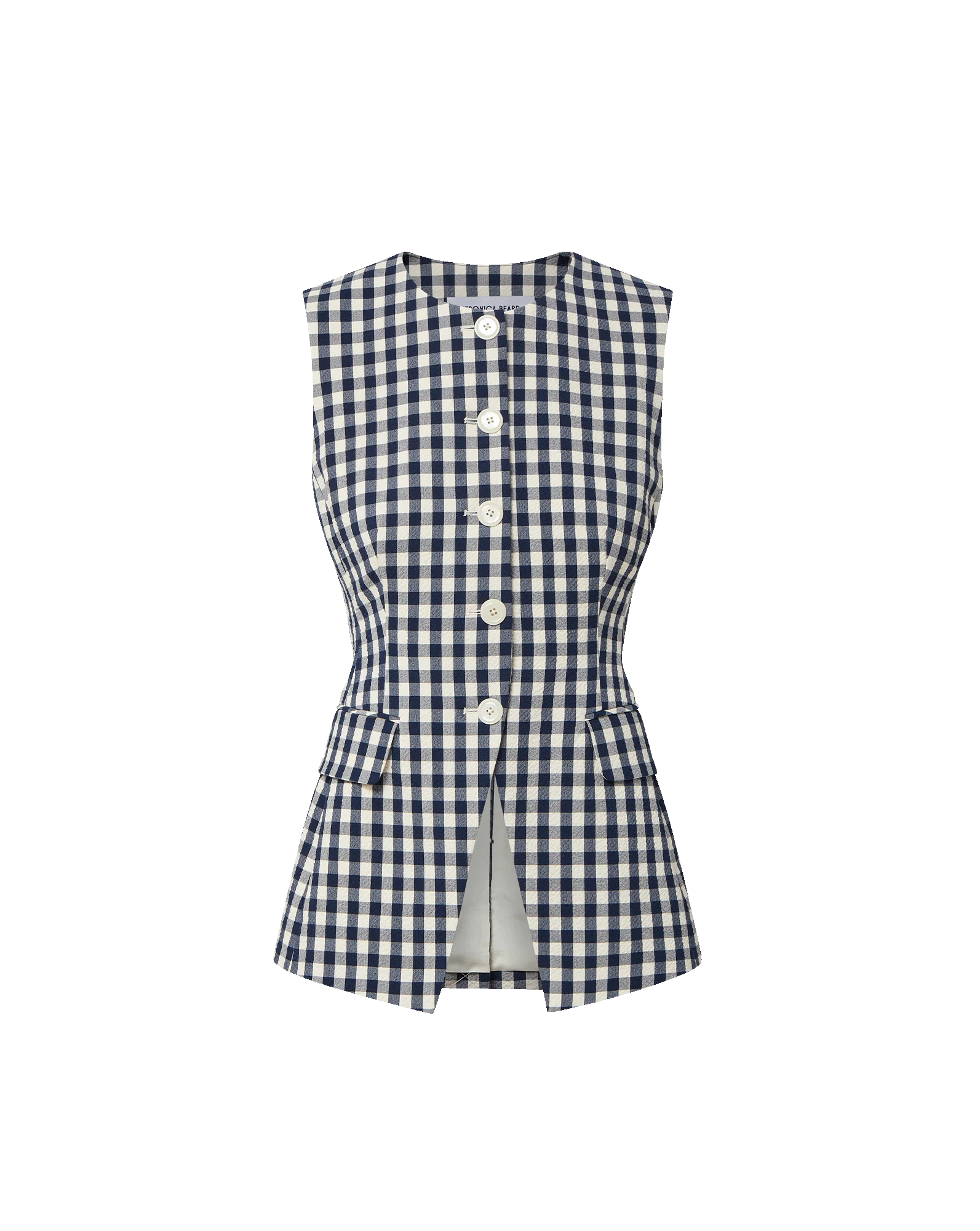 Lois Gingham Vest